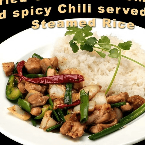 Stir Fry (Chicken, Tofu, or Shrimp) with Spicy Lemongrass