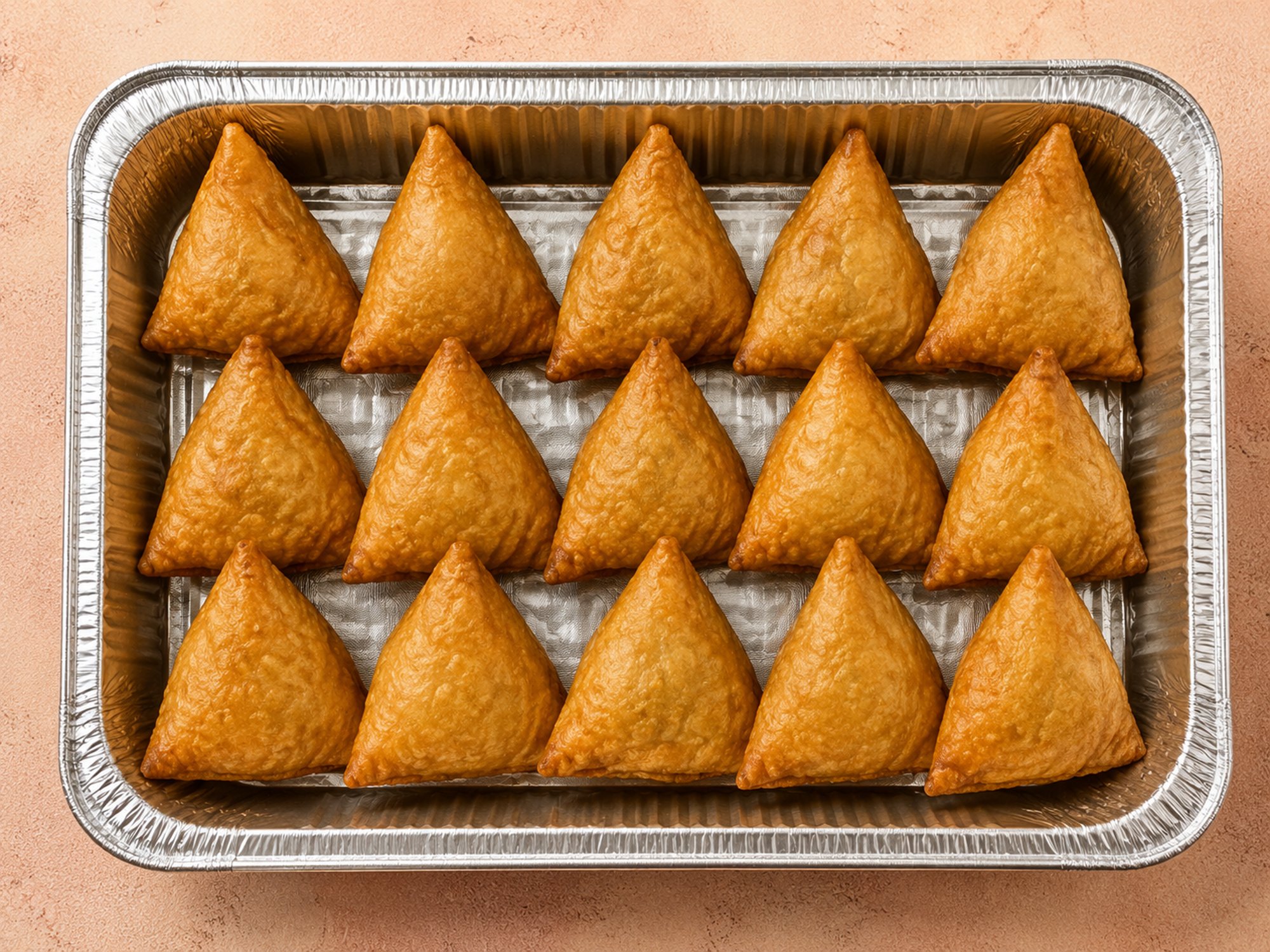 Half Tray Veg Samosa (15 Pcs)
