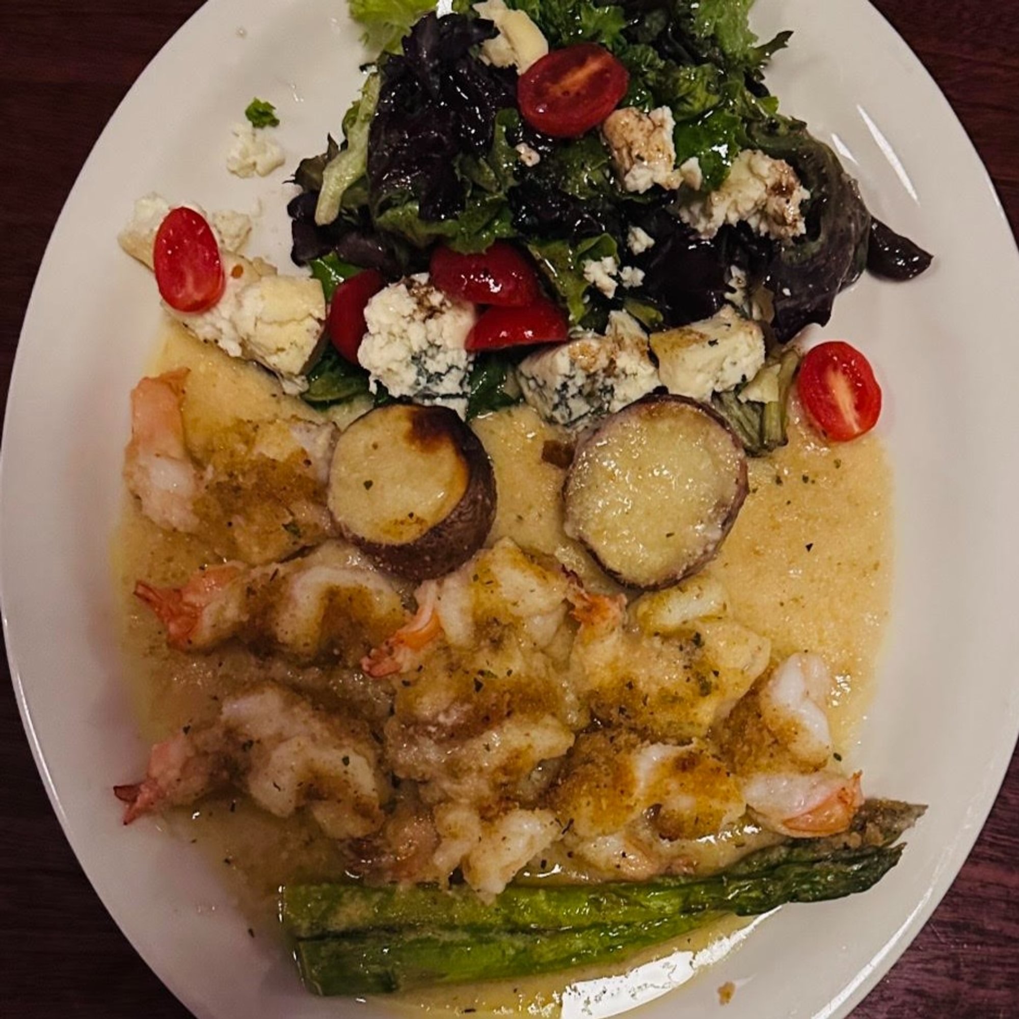 Shrimp Oreganato