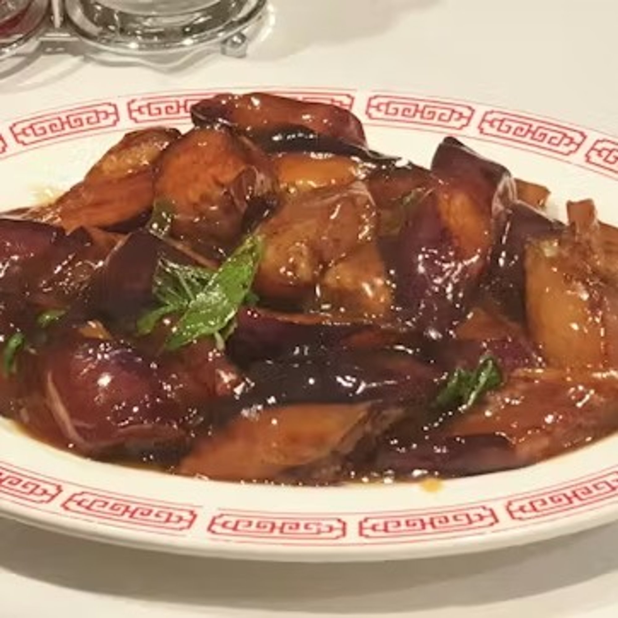 Eggplant with Basil / 香葉茄子