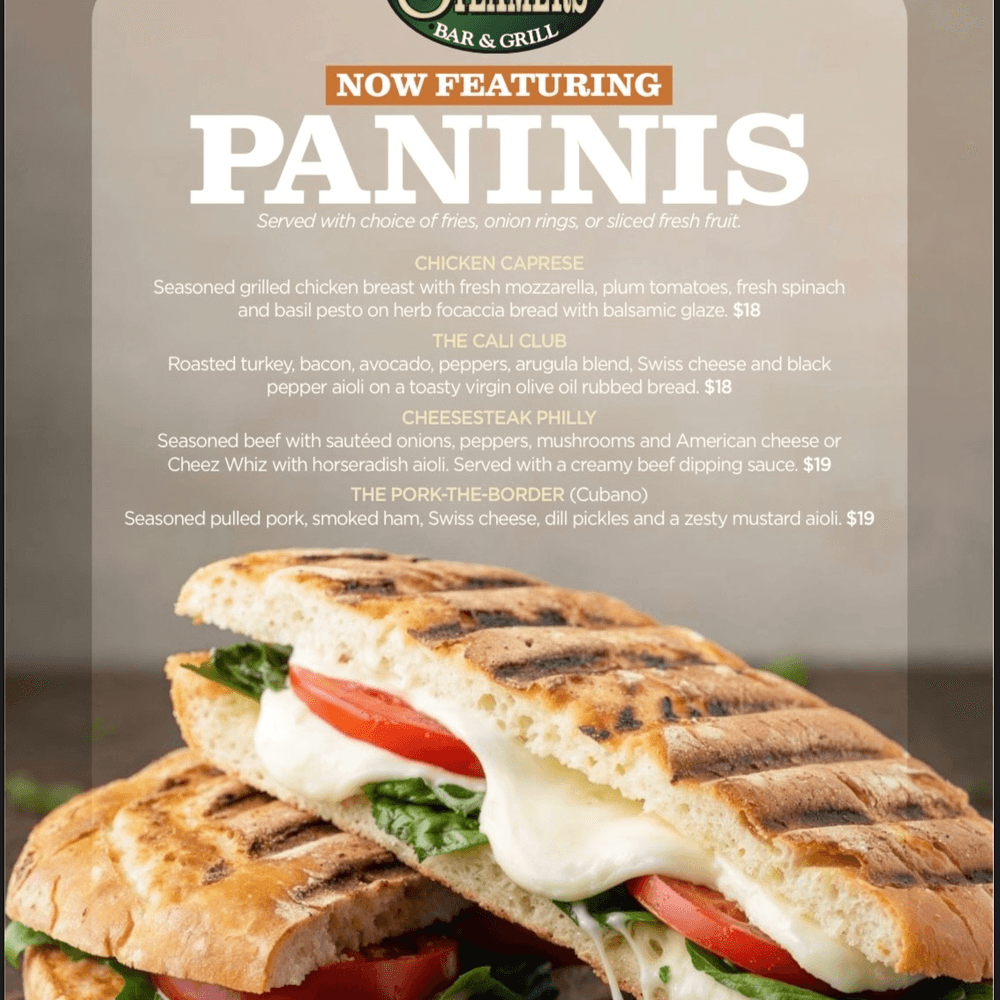 Cheesesteak Philly Panini