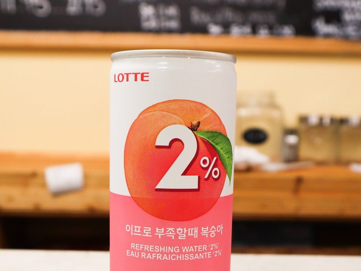2% Peach Water
