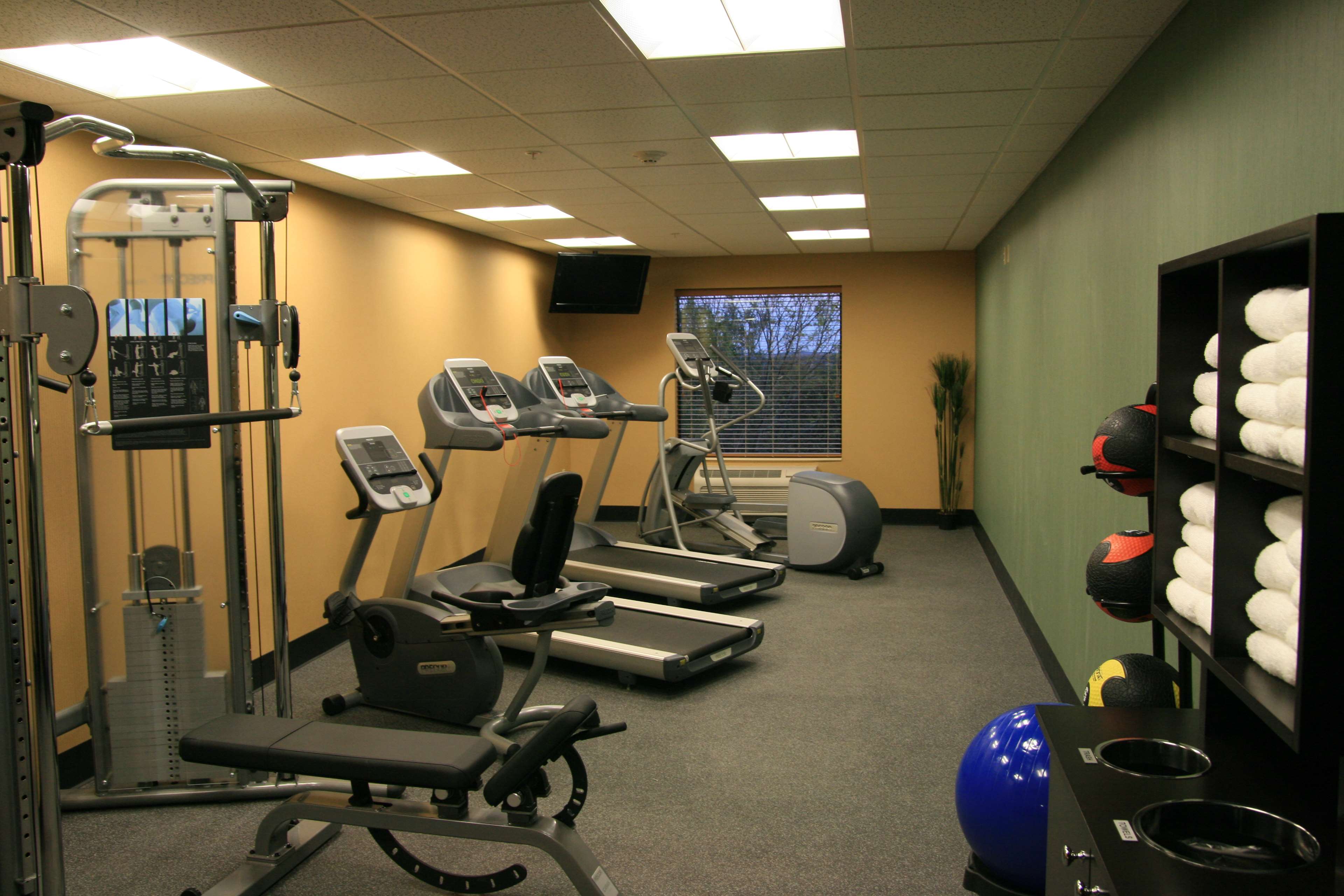 Health club  fitness center  gym