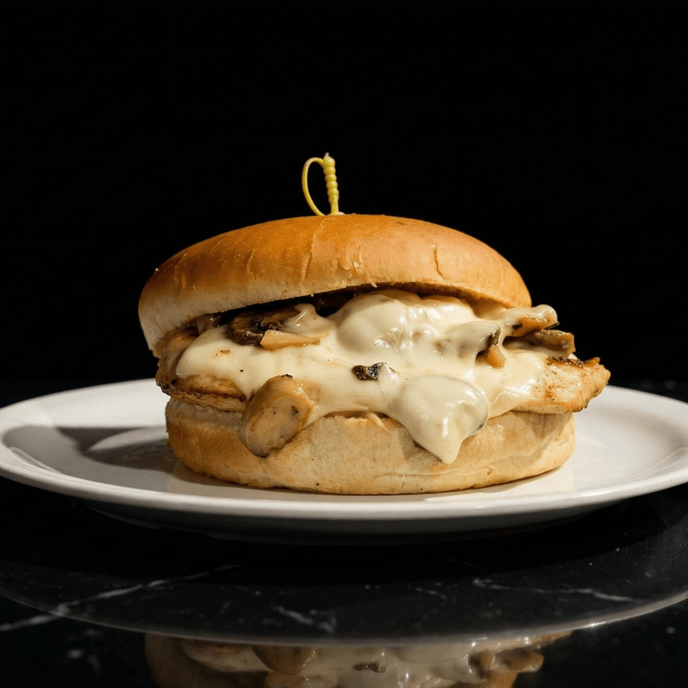 Grilled Chicken Mushroom & Swiss