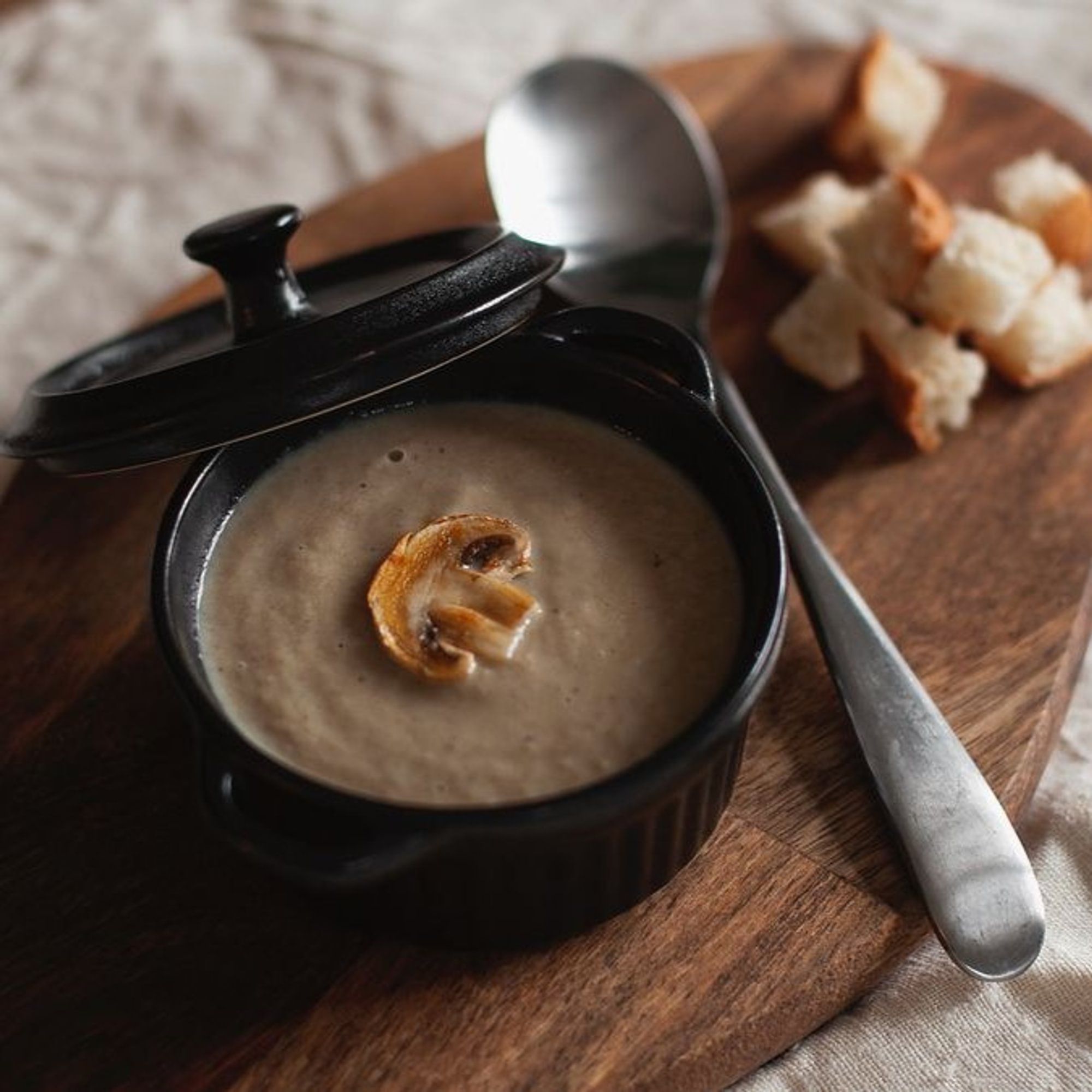4. Cream of Mushroom Soup