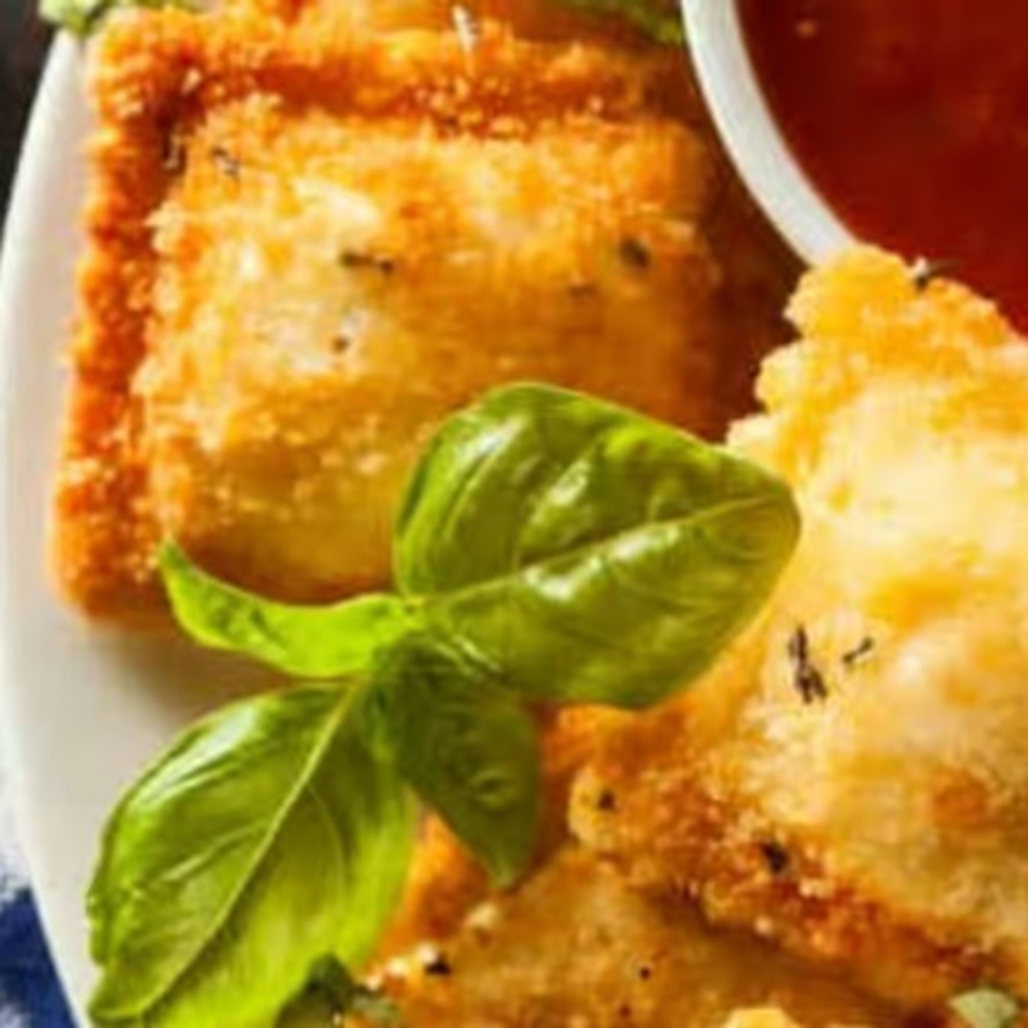 Fried Cheese Ravioli