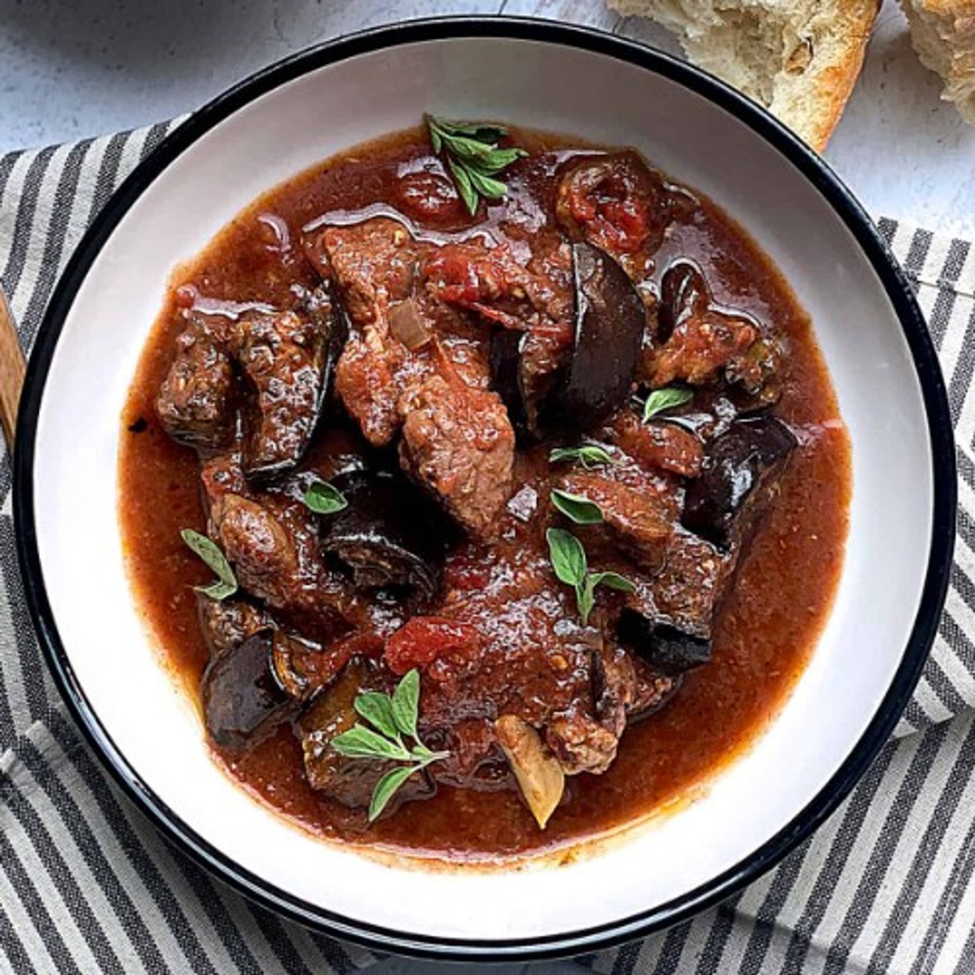 Asian Eggplant with Beef