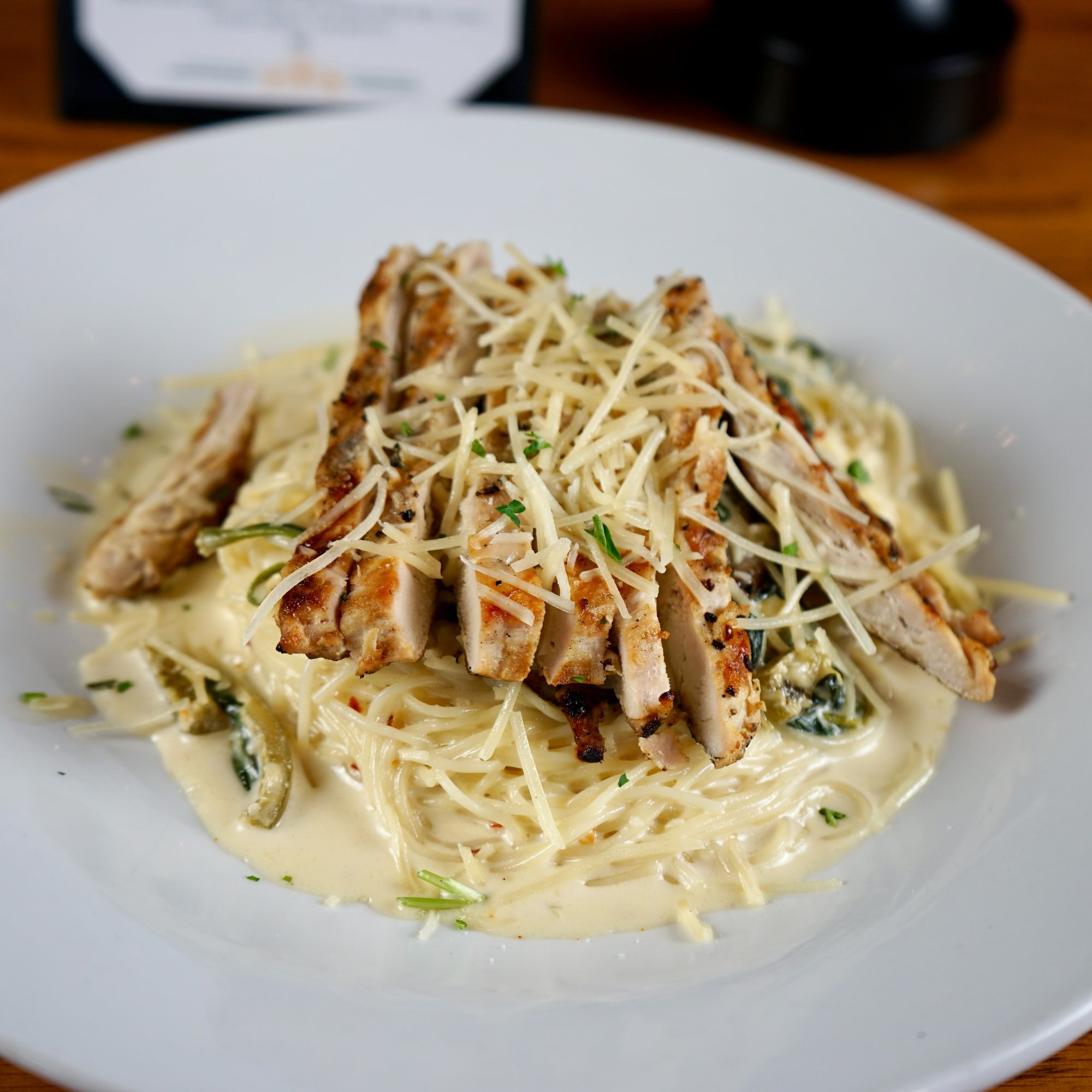 Blackened Chicken Alfredo