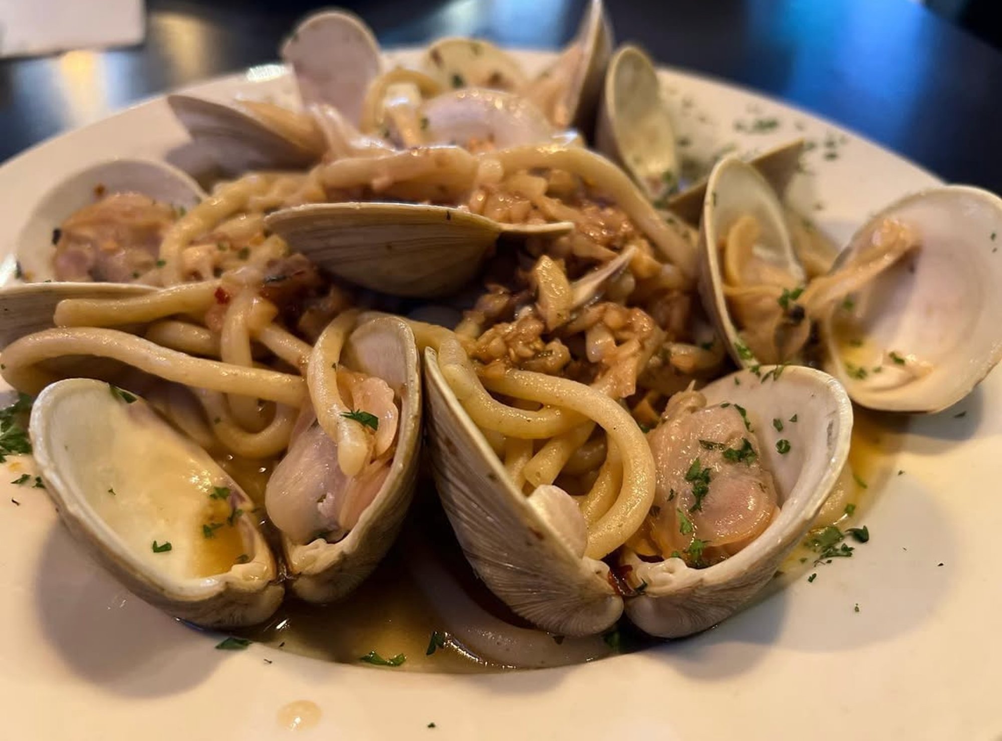 Bucatini with Clams