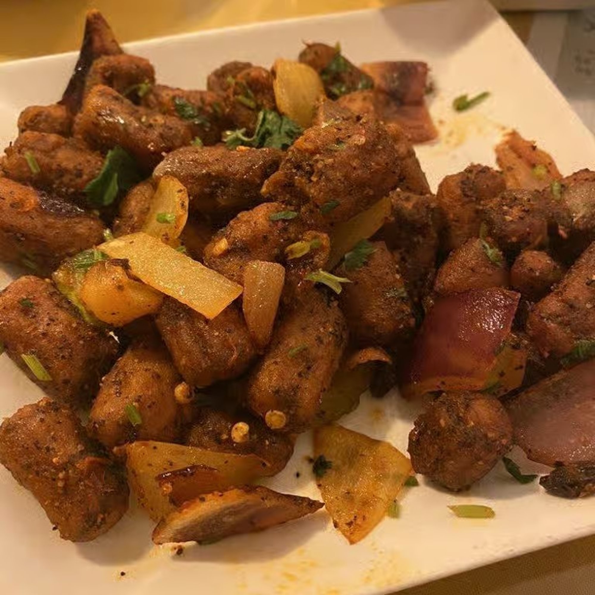 Baby Corn Pepper Fry