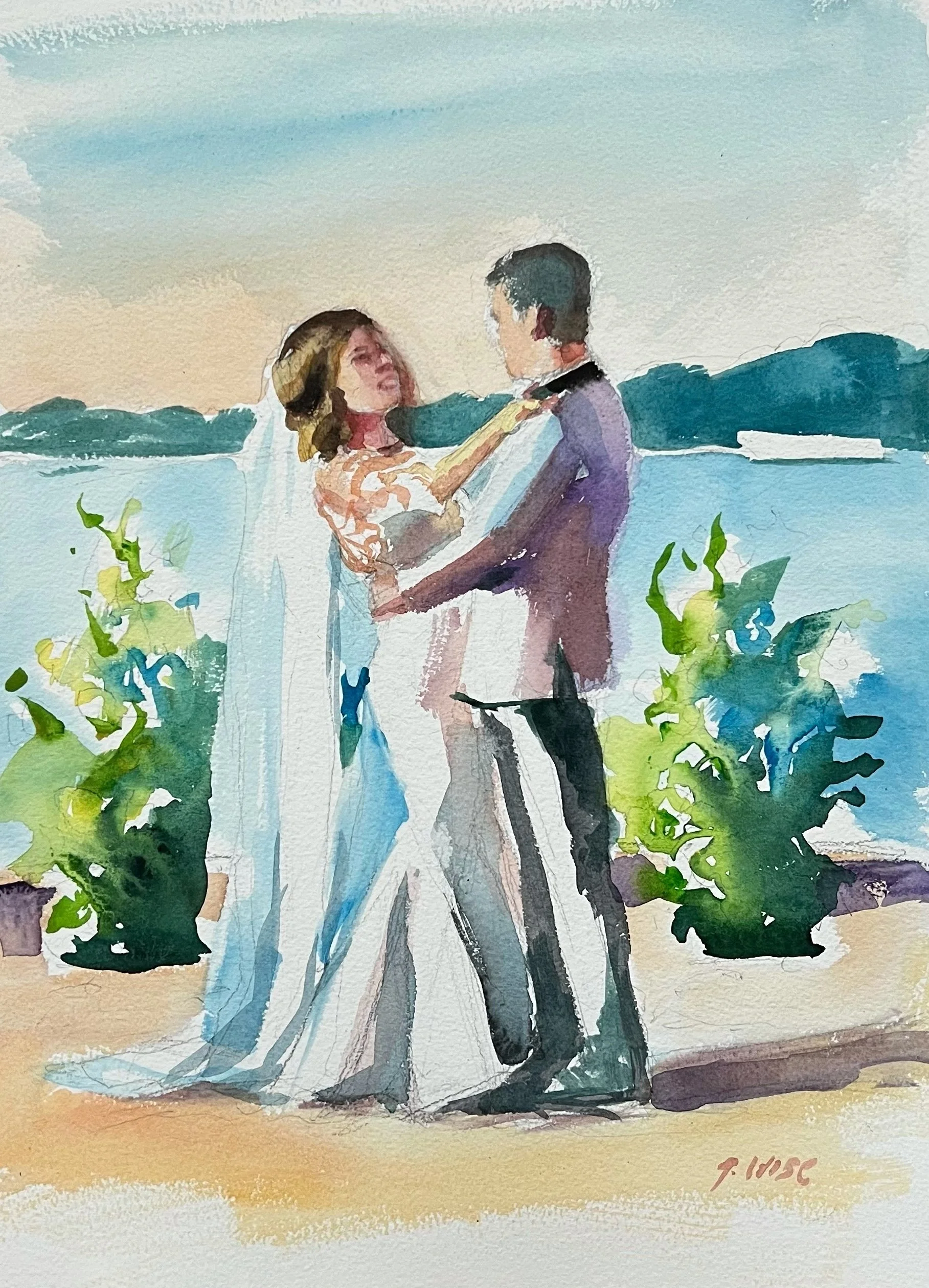 Live Wedding Paintings