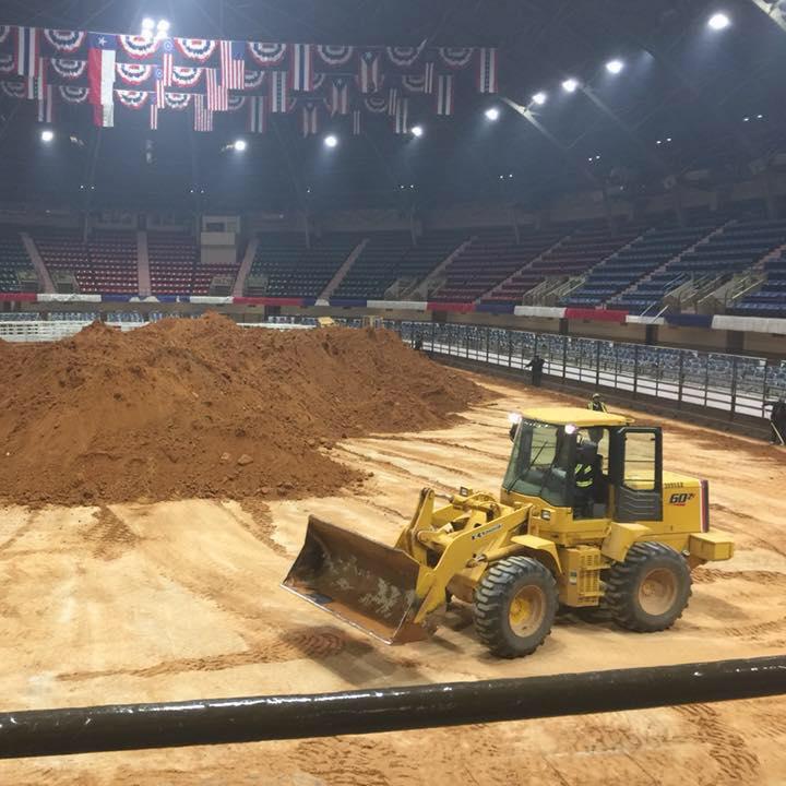 Coy L. Beauchamp Arenas &amp; Excavating Logo