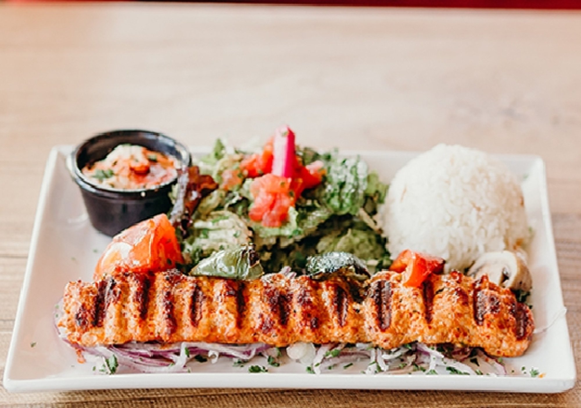 Chicken Adana Plate
