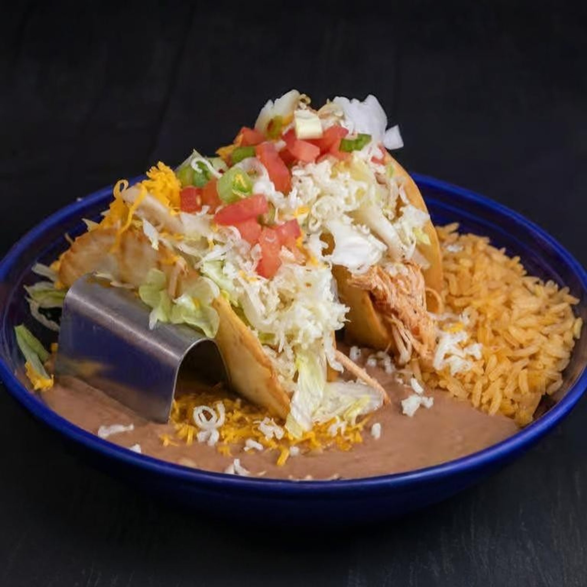 Three Crispy Tacos Combo