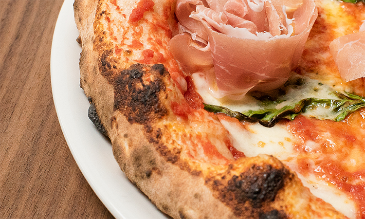 Margherita with Speck