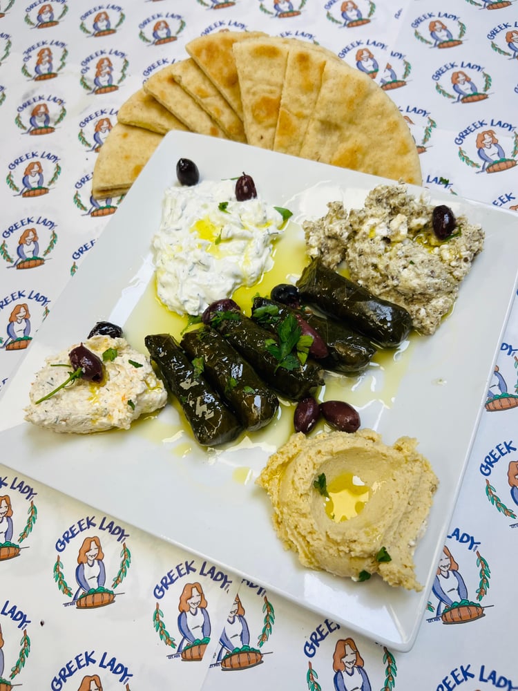 Greek Lady Sampler