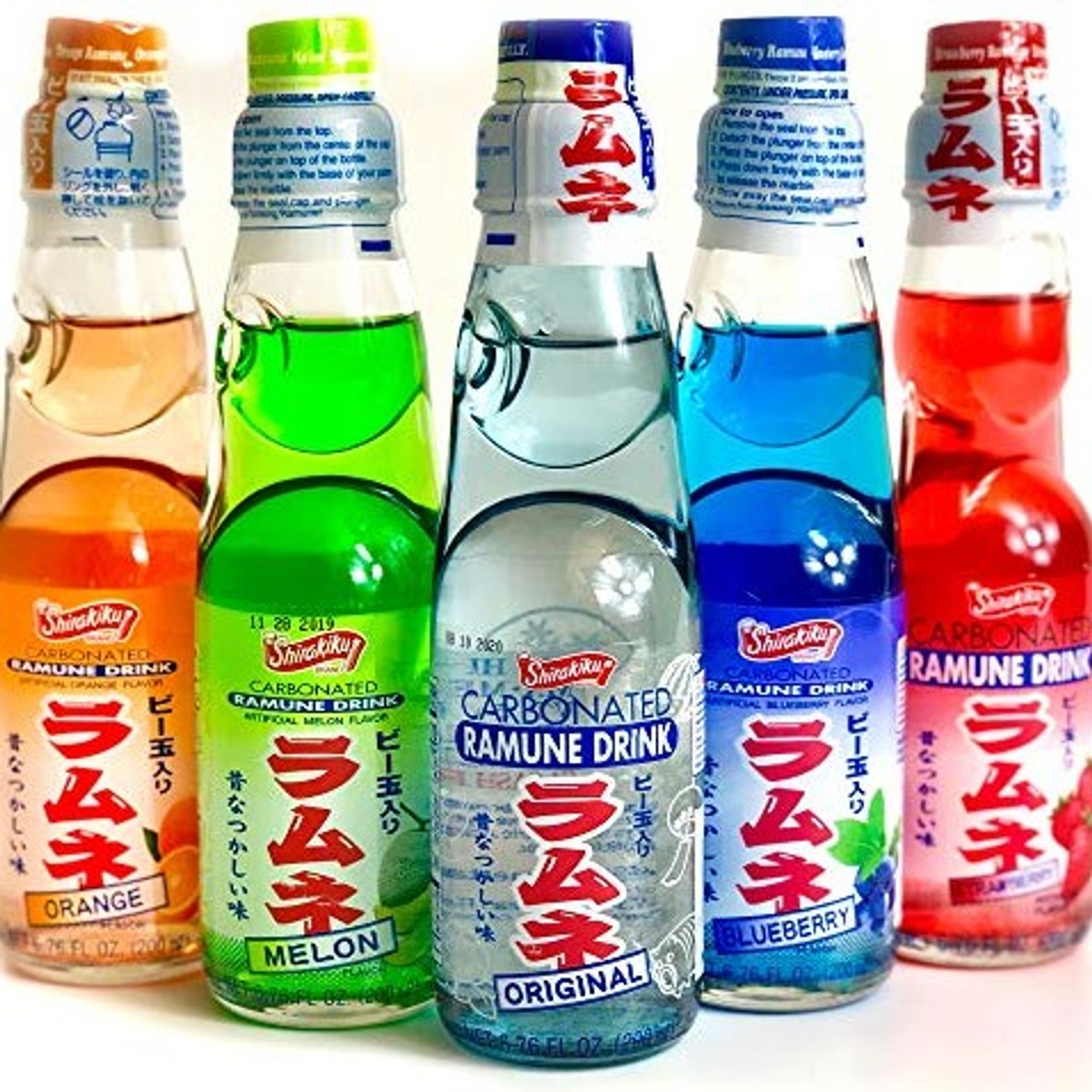 Ramune (Blue Hawaii) Bottle