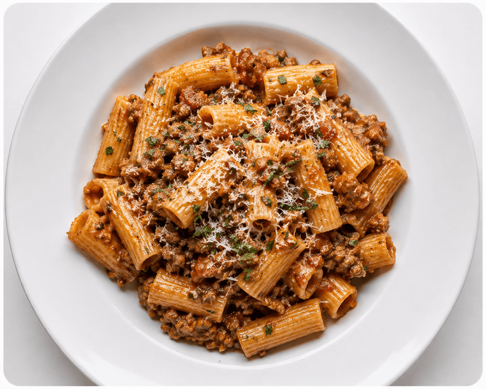 Rigatoni Alla Bolognese