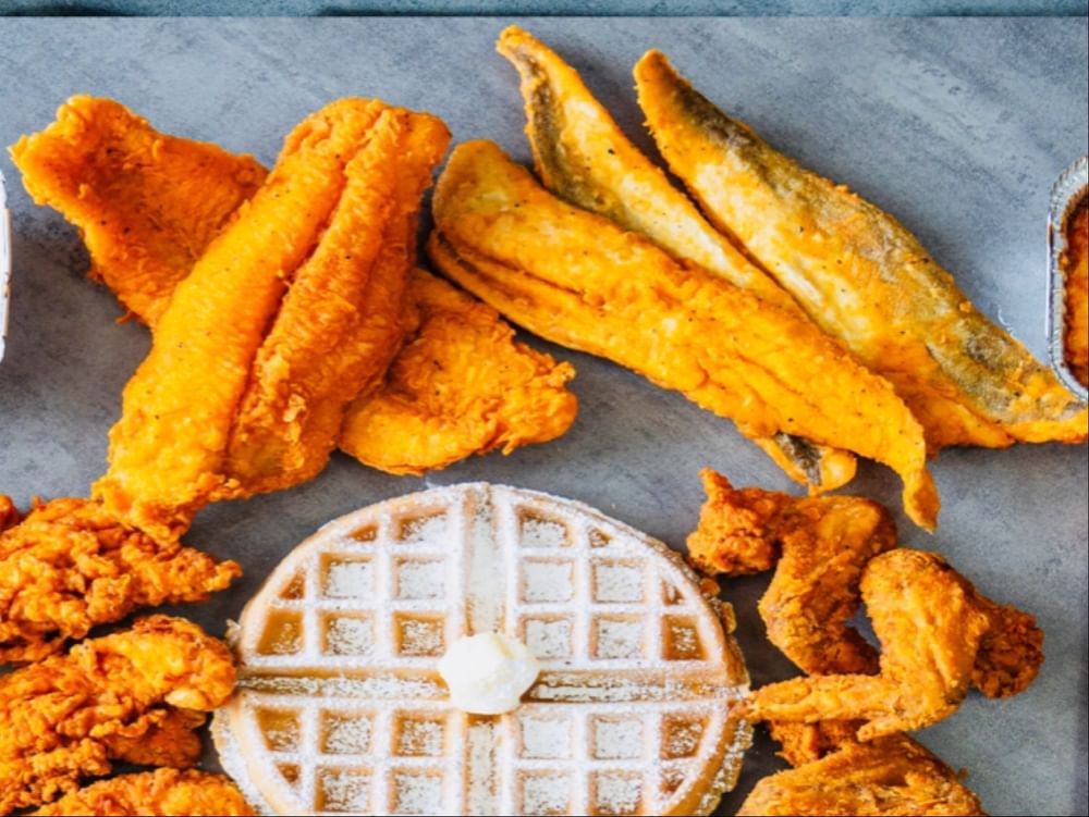 3 Catfish & 1 Waffle