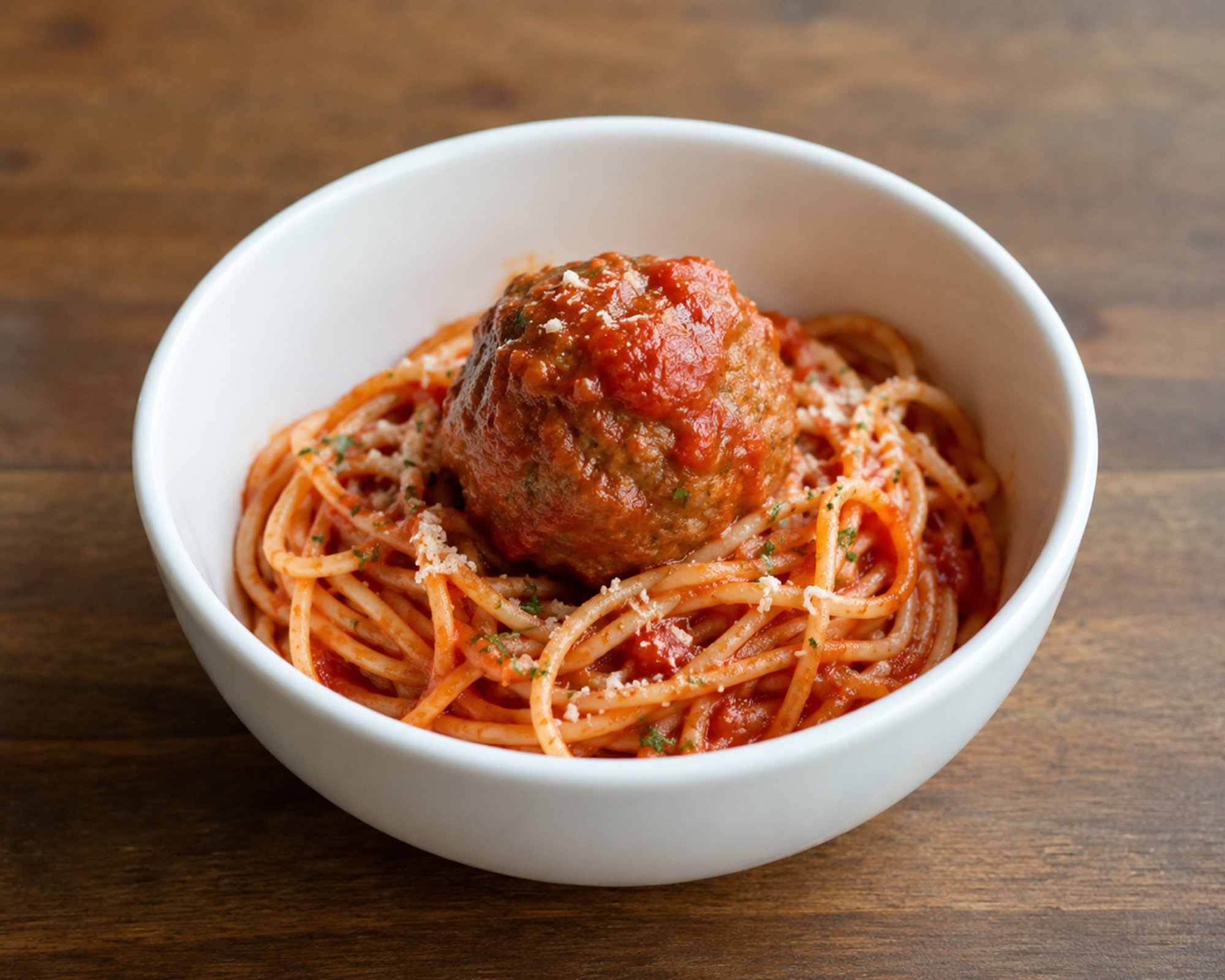 Kids Pasta and Meatball