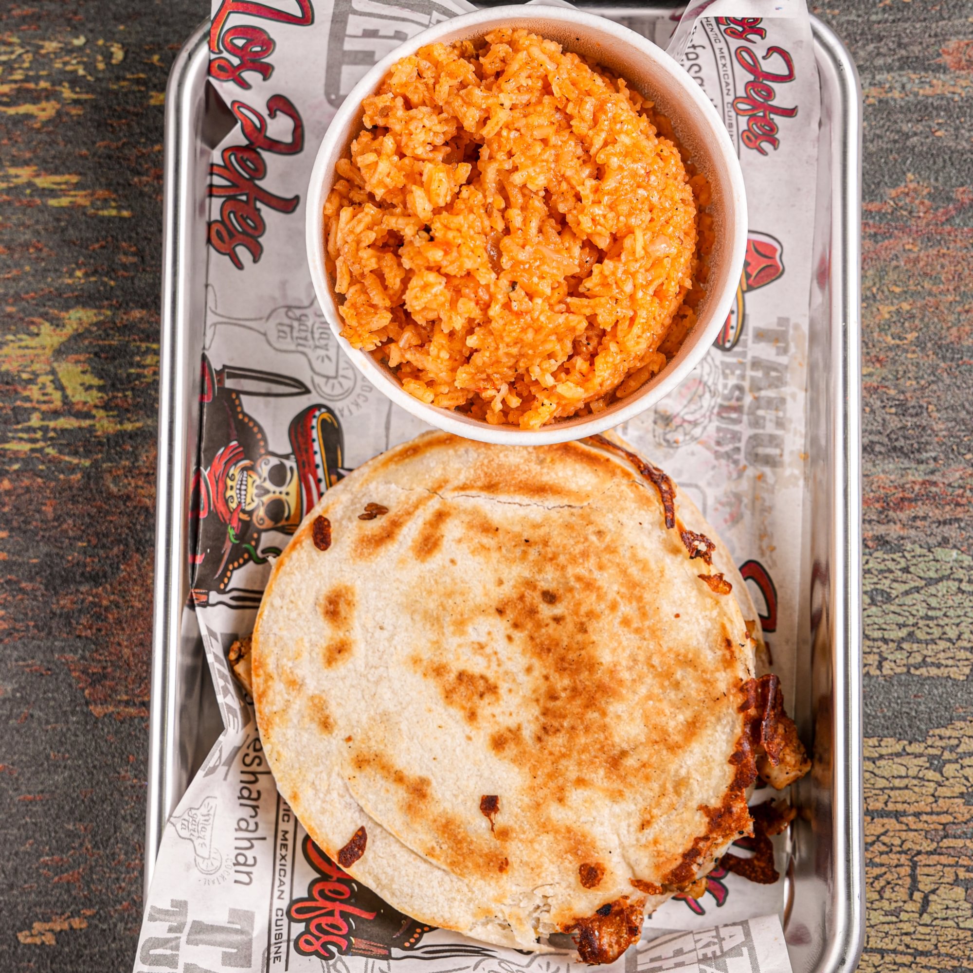 Kids jefecito quesadilla