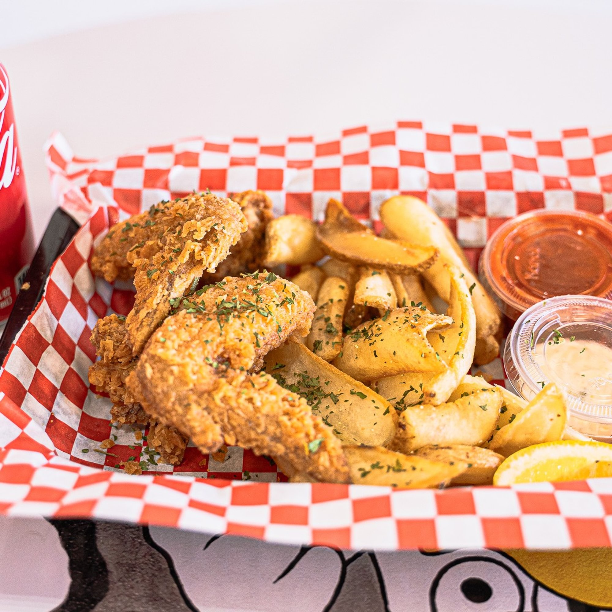Whole Wing Lunch Combo