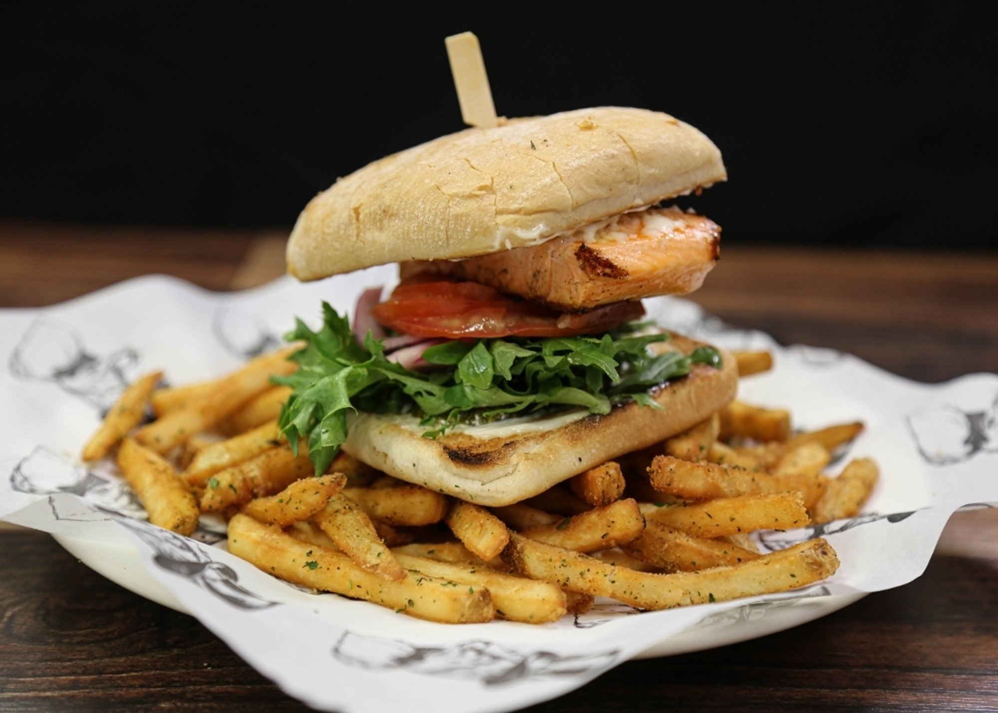 Salmon Burger