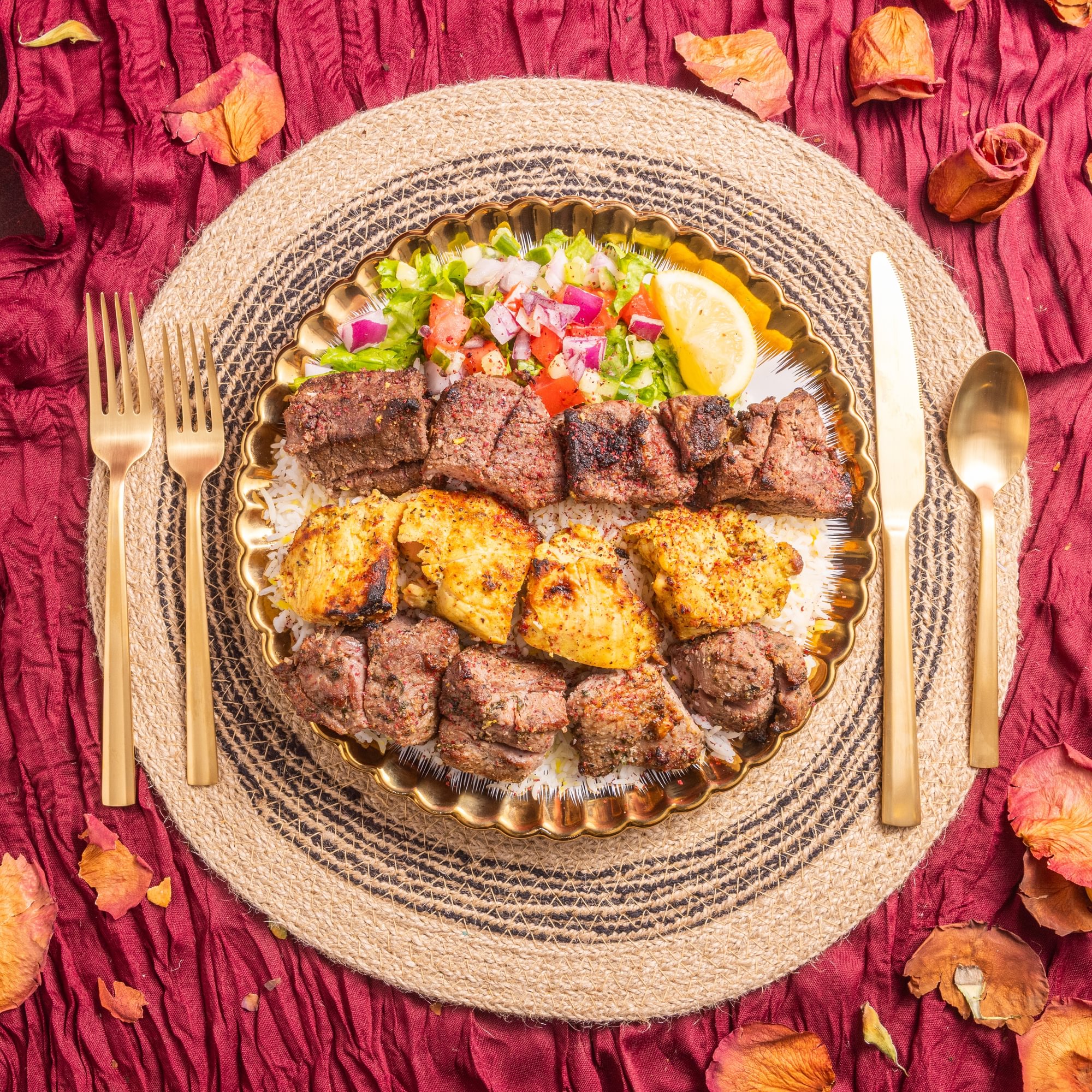 Sufi Trio Platter