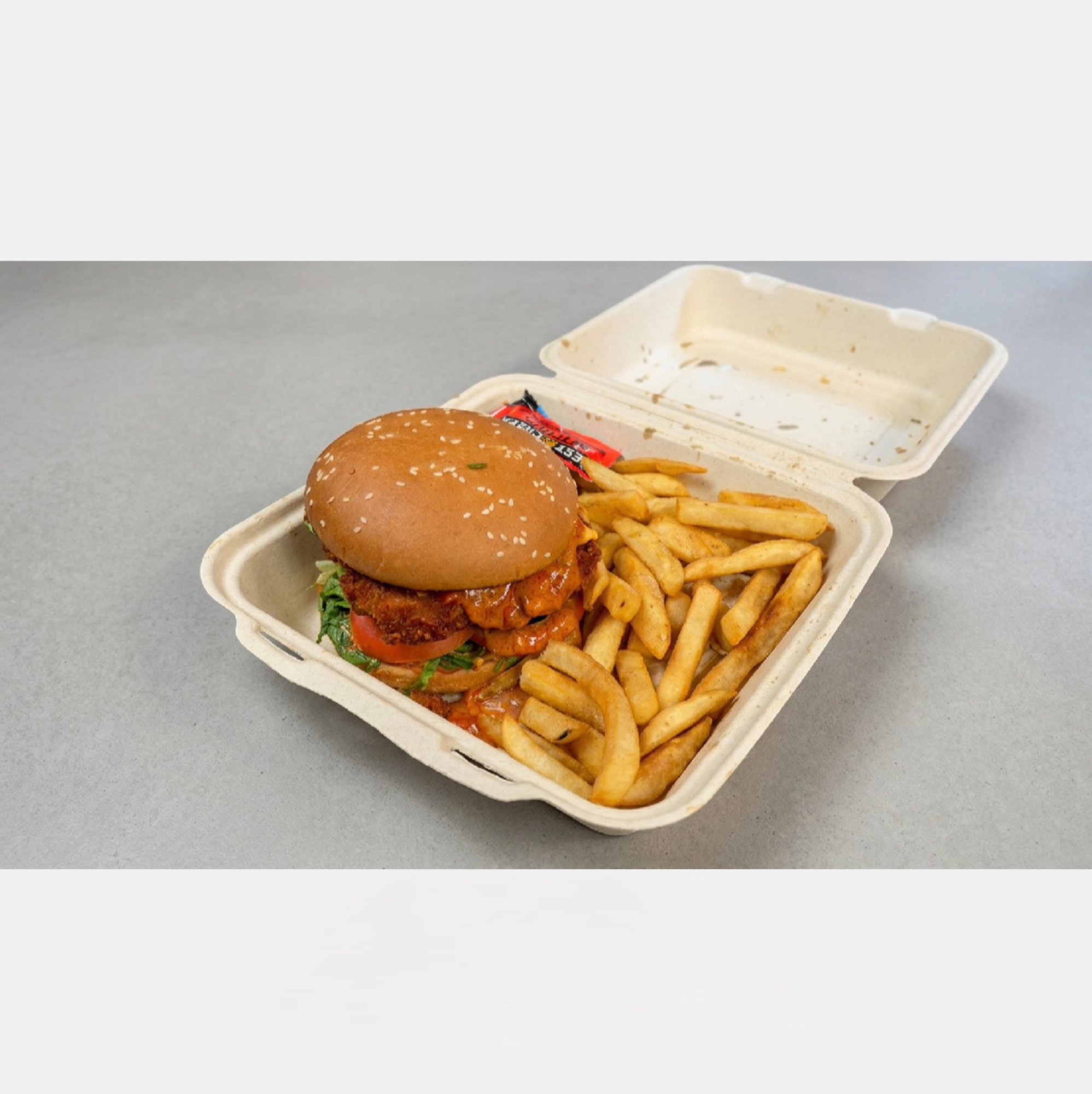 Chicken Kebab Burger