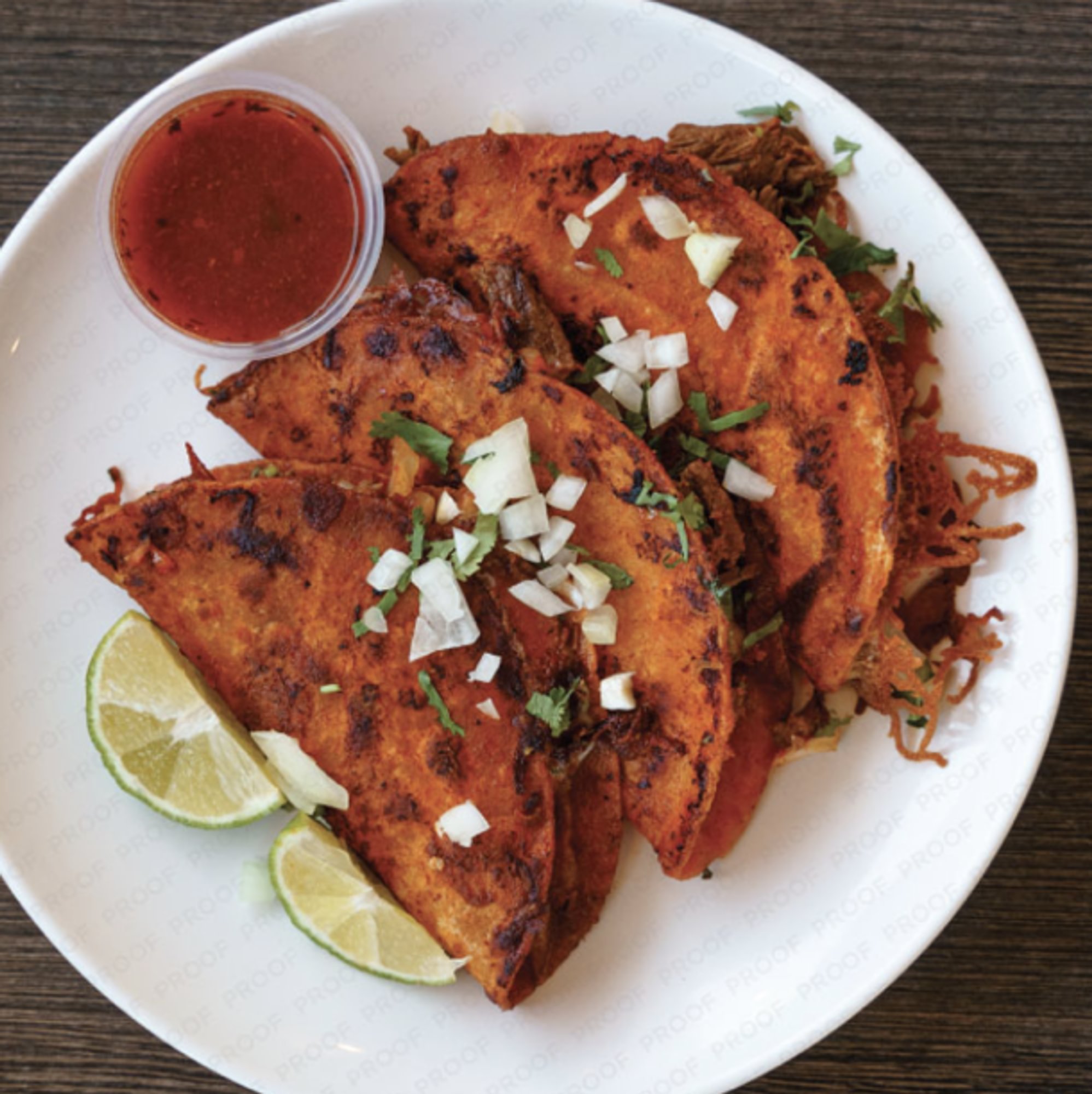 Quesabirria Tacos Con Consome