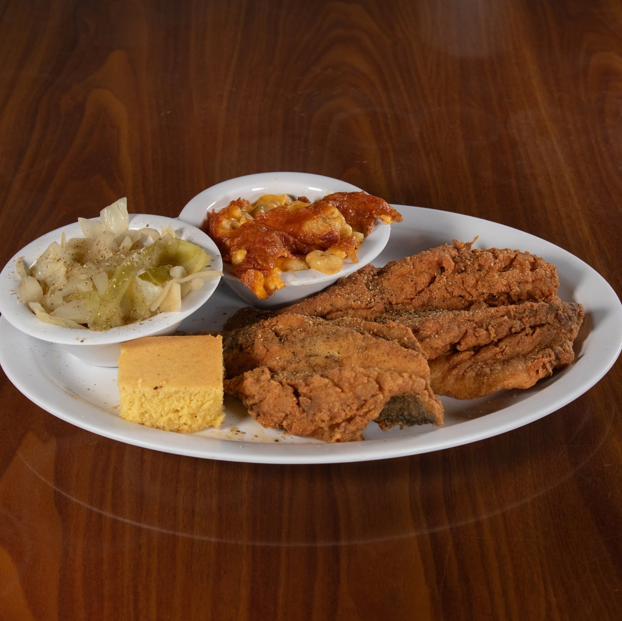 2pc Fish & 1 Side- Croaker