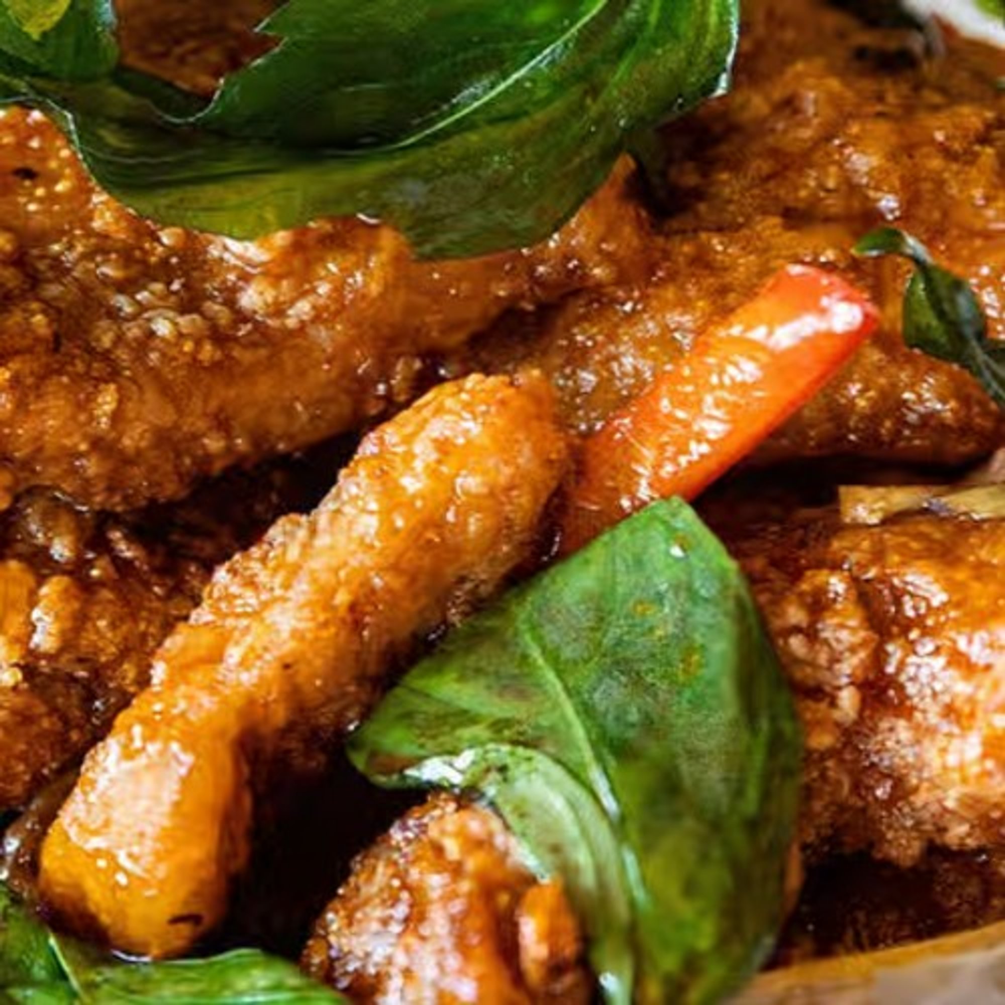 Crispy Basil Chicken