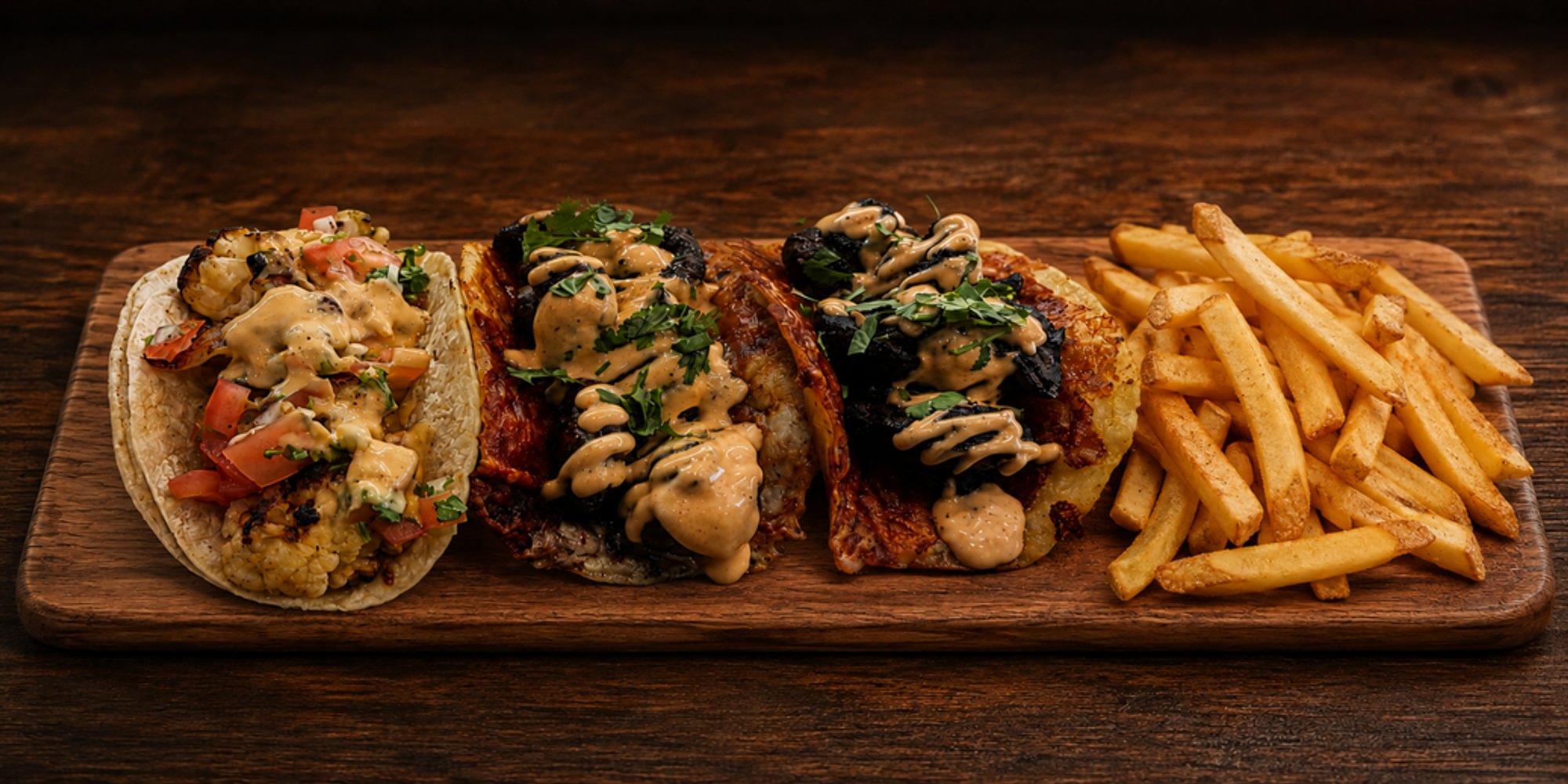 Three Tacos Deluxe