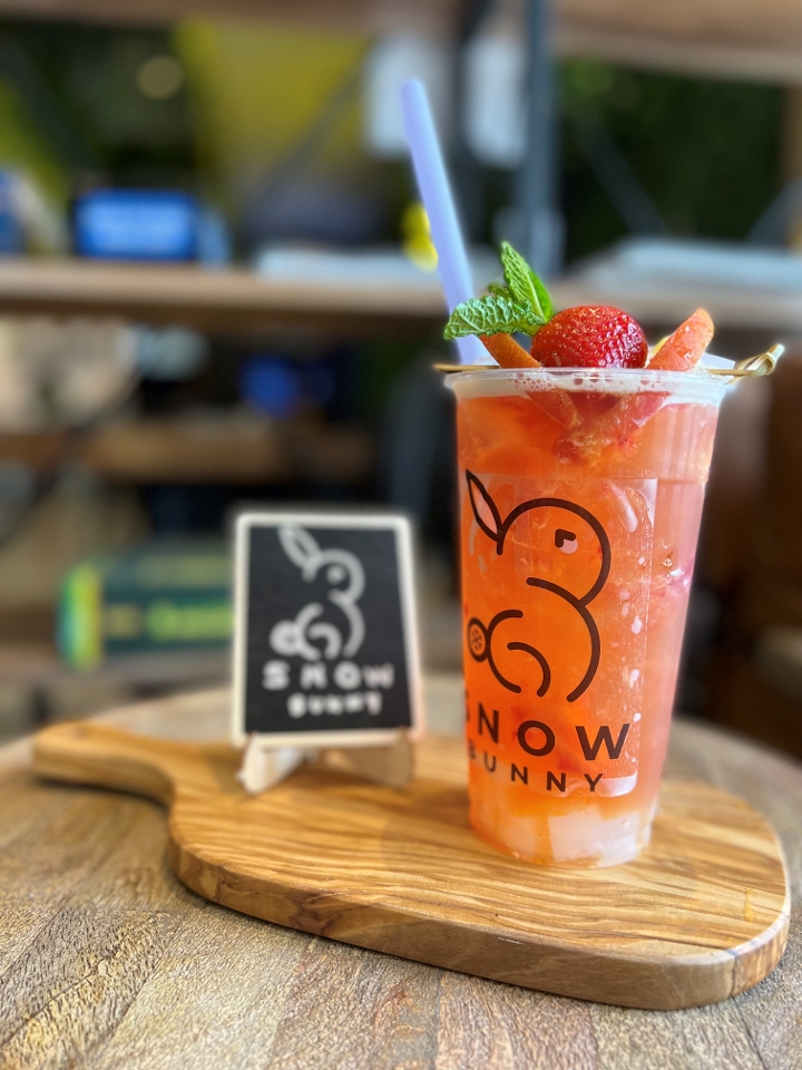 Strawberry Peach Tea