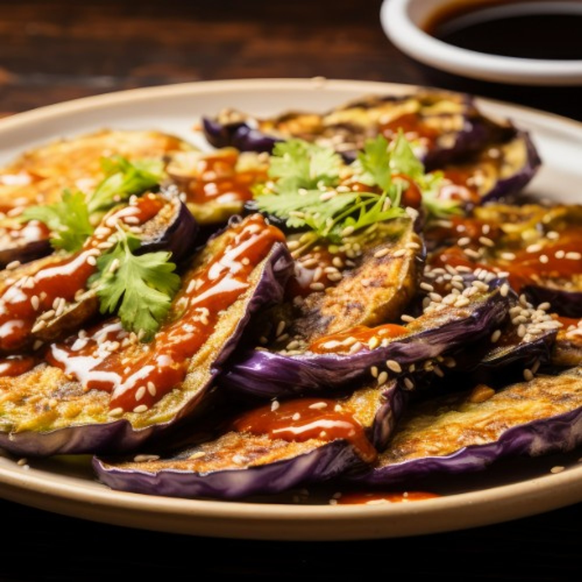 Eggplant Garlic Chili (Lunch)