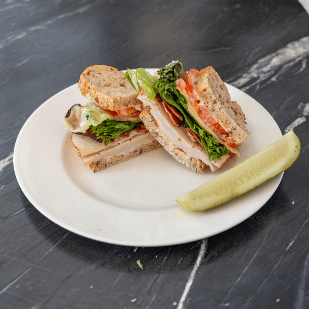 Turkey Bacon Melt Sandwich
