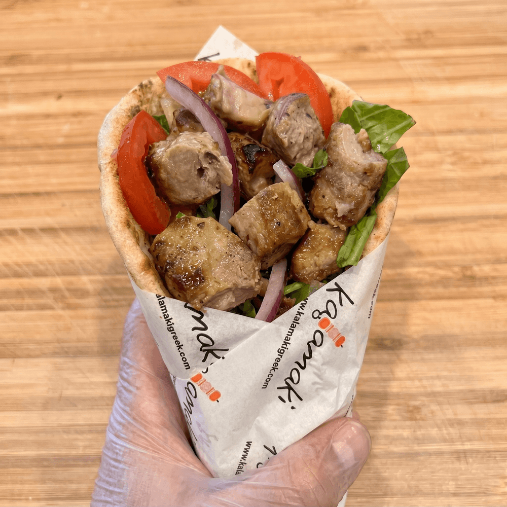 Pork Souvlaki Pita