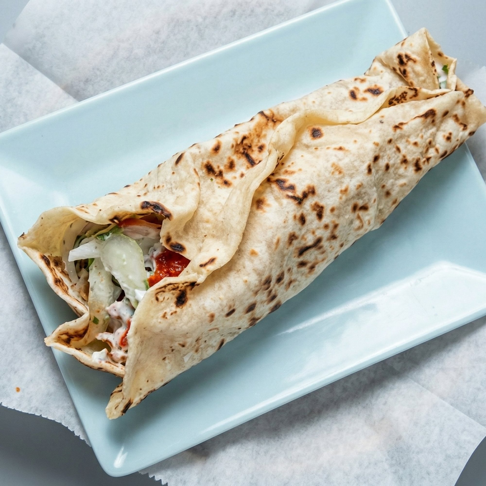 CHICKEN SHAWARMA PITA 