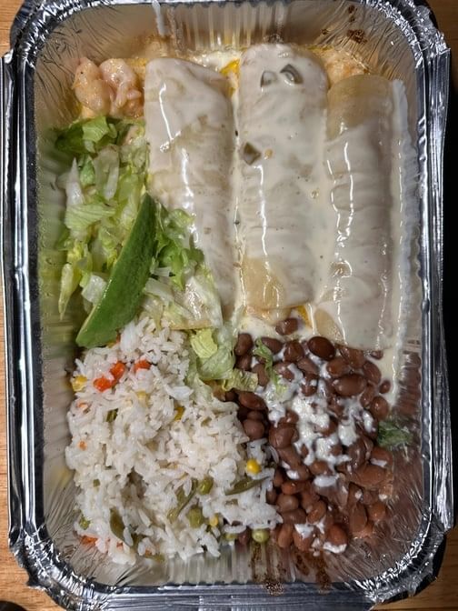 Enchiladas de Camarones