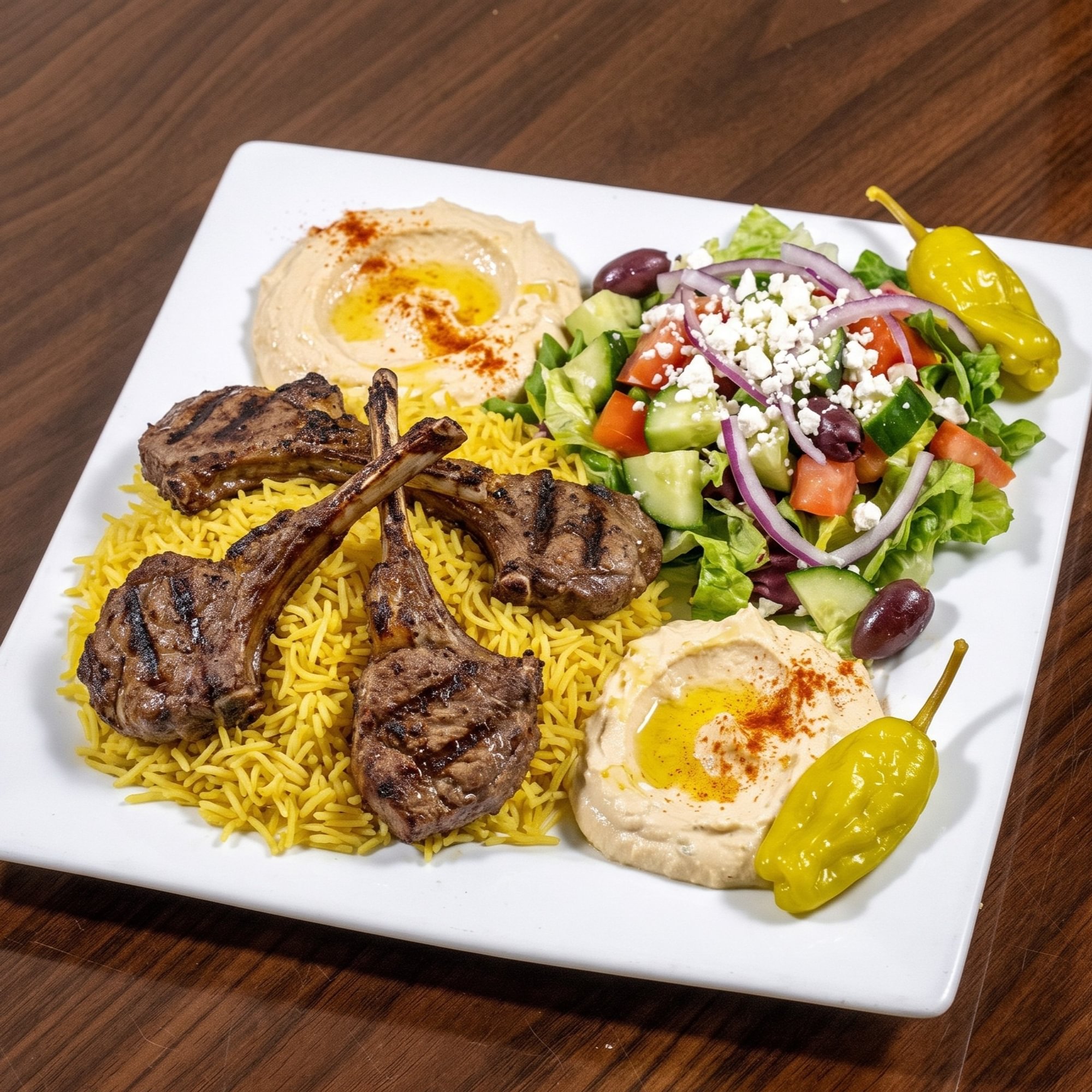 Lamb Chops Plate