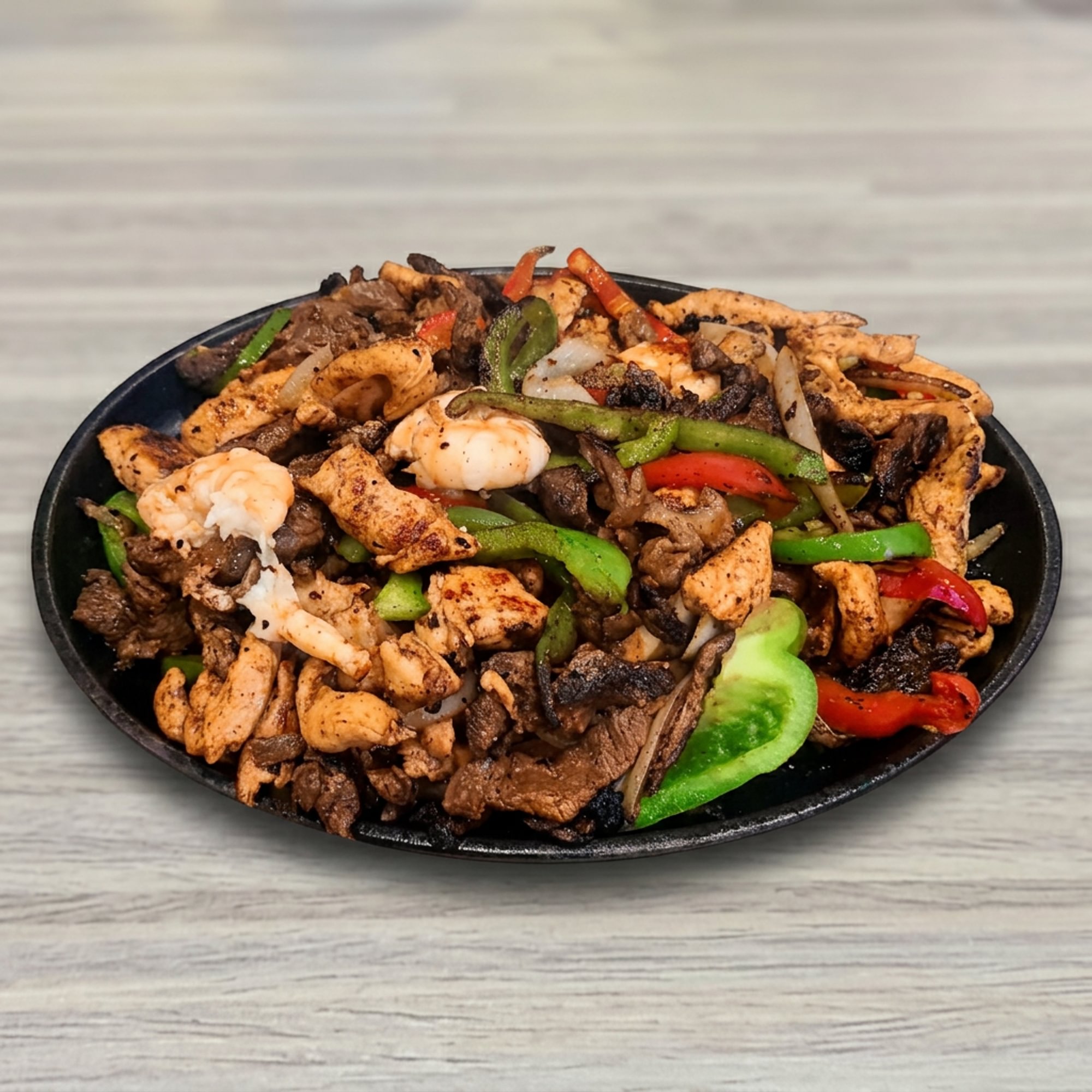 # Fajitas De Asada Y Pollo