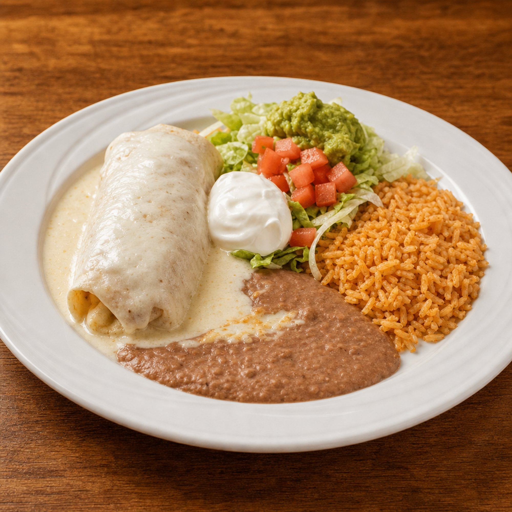 Chimichanga Lunch
