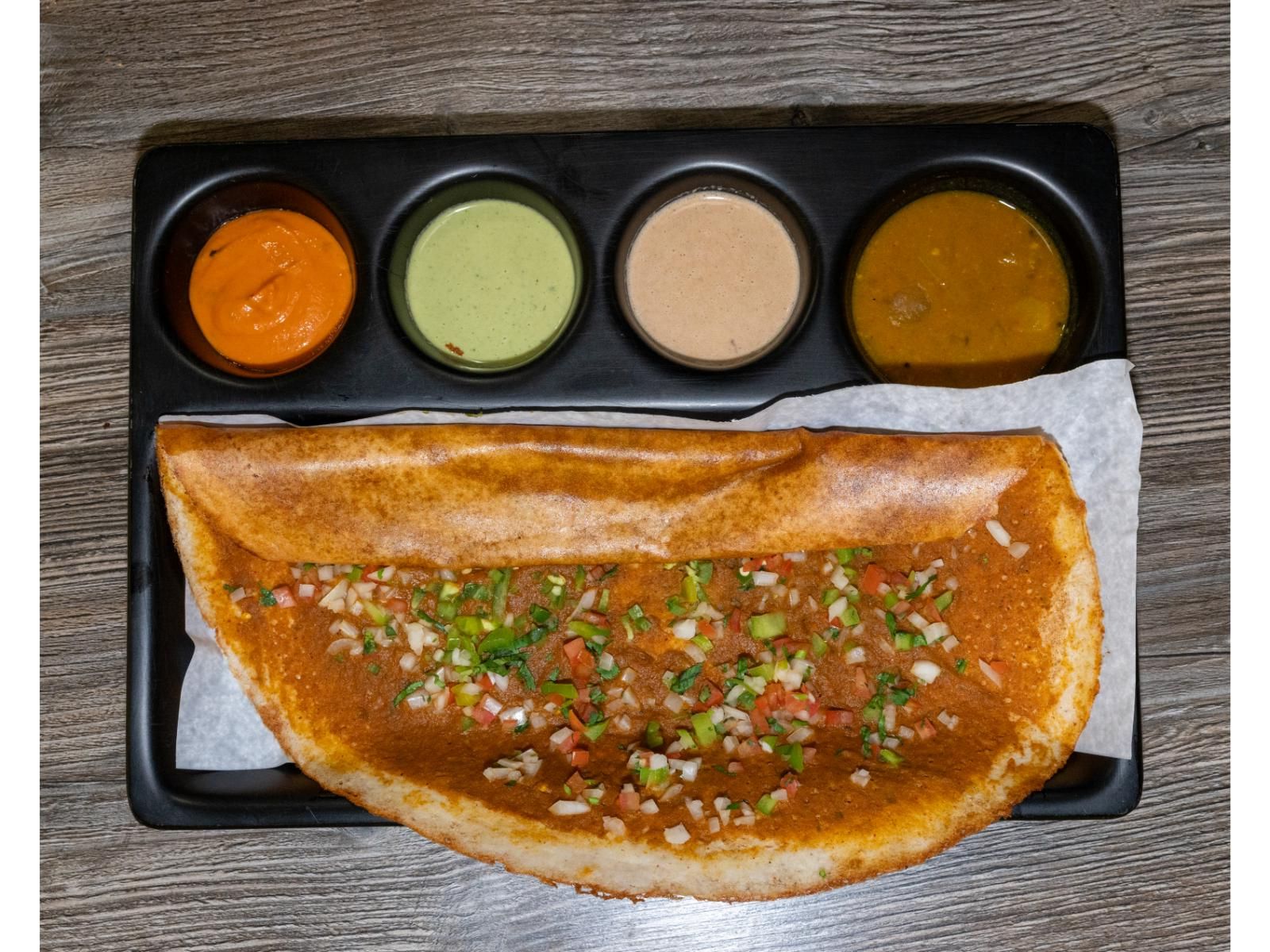 Mumbai Pav bhaaji Dosa