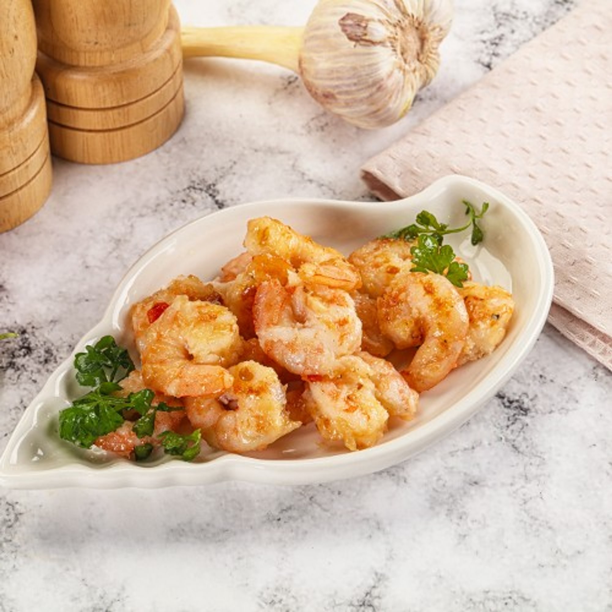 Camarones al Ajillo