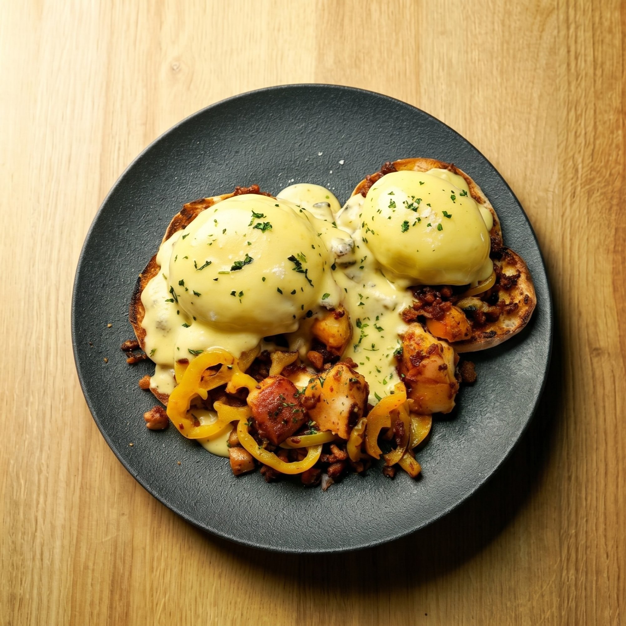 Vegan Diablo Benedict