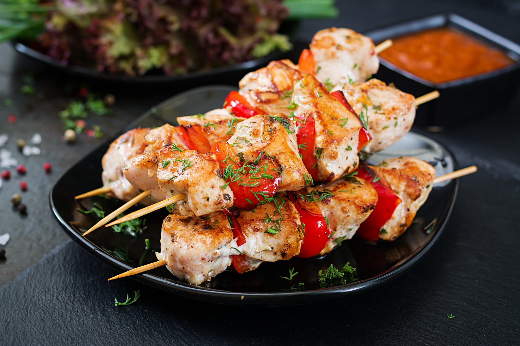 Grilled Chicken Shish (Thigh)