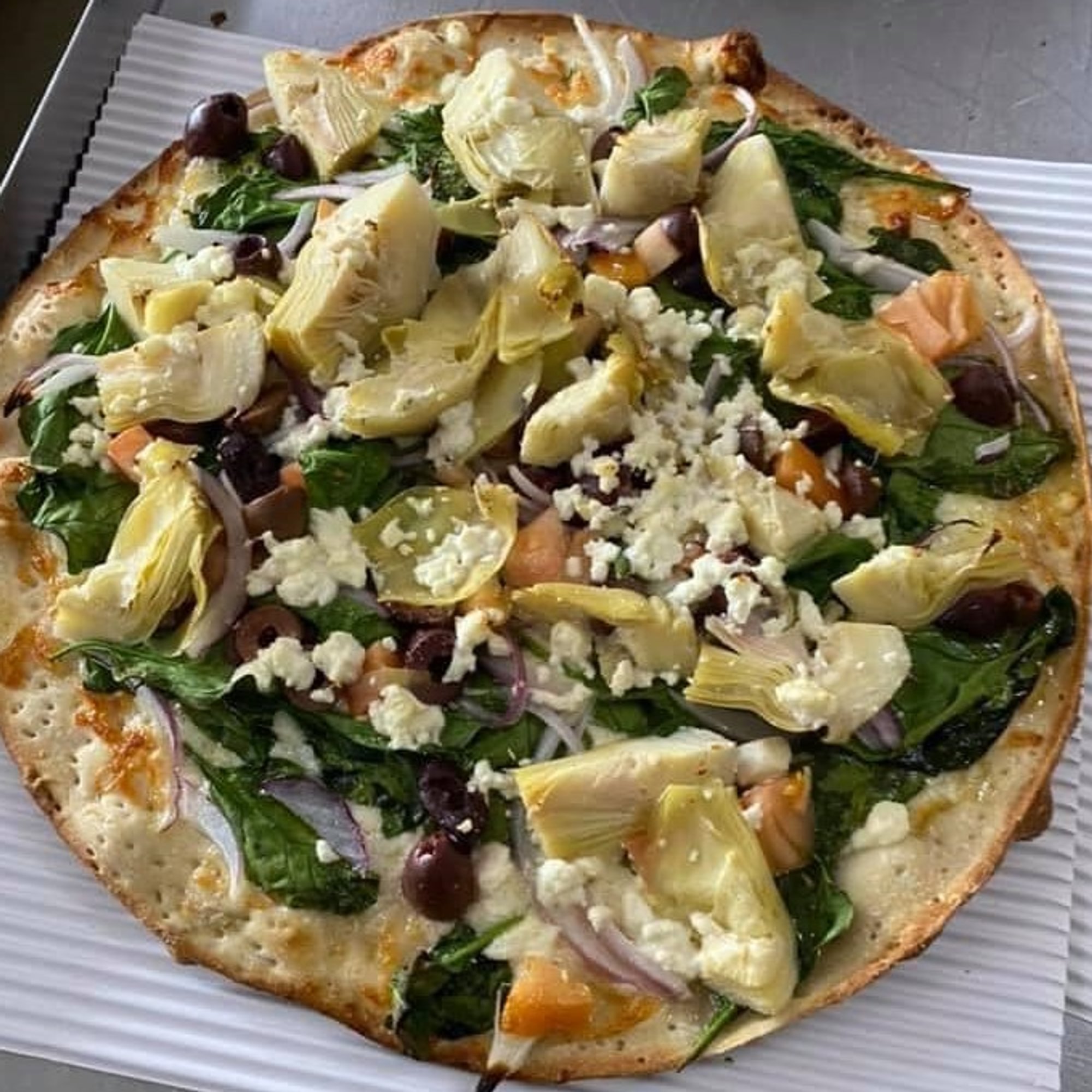 New York White Pizza