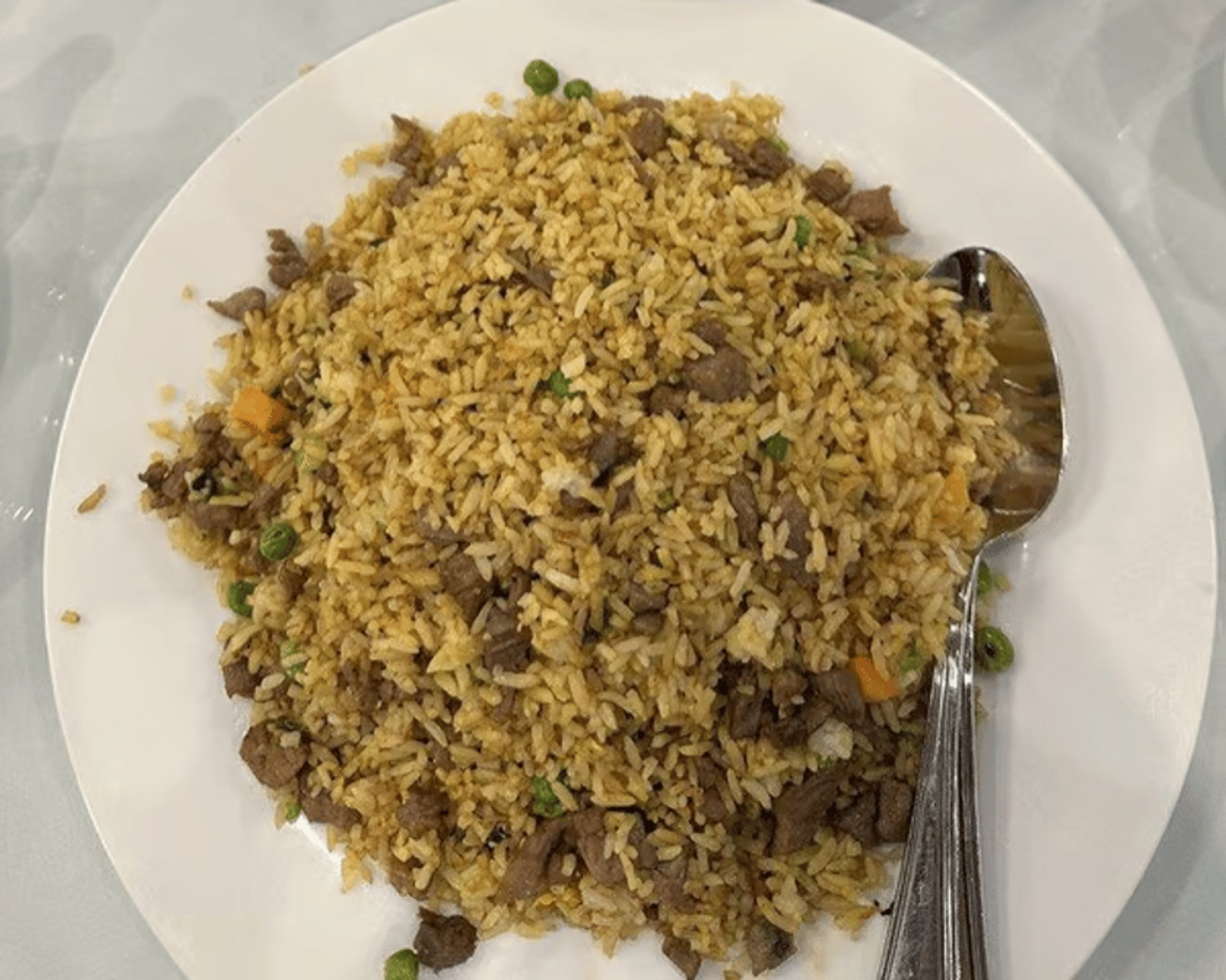 85. Beef Fried Rice / 牛肉炒飯