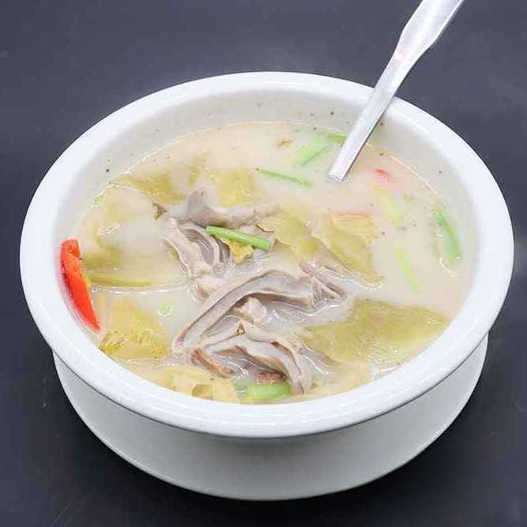 SP7. 鹹芥菜胡椒豬肚湯/Pork Tripe w. Salty Mustard Green