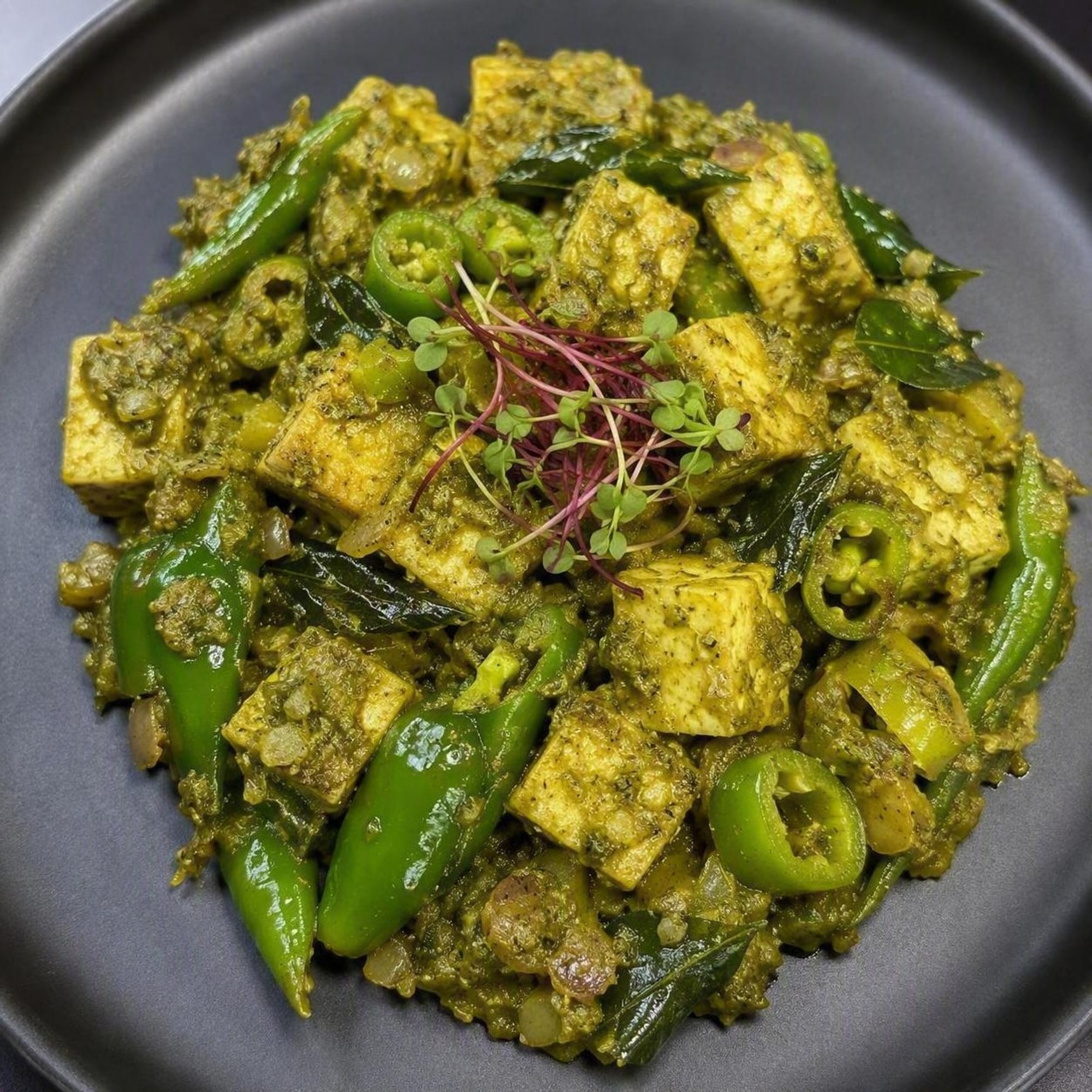 Pachi Mirchi Paneer 🌶️🌶️🌶️